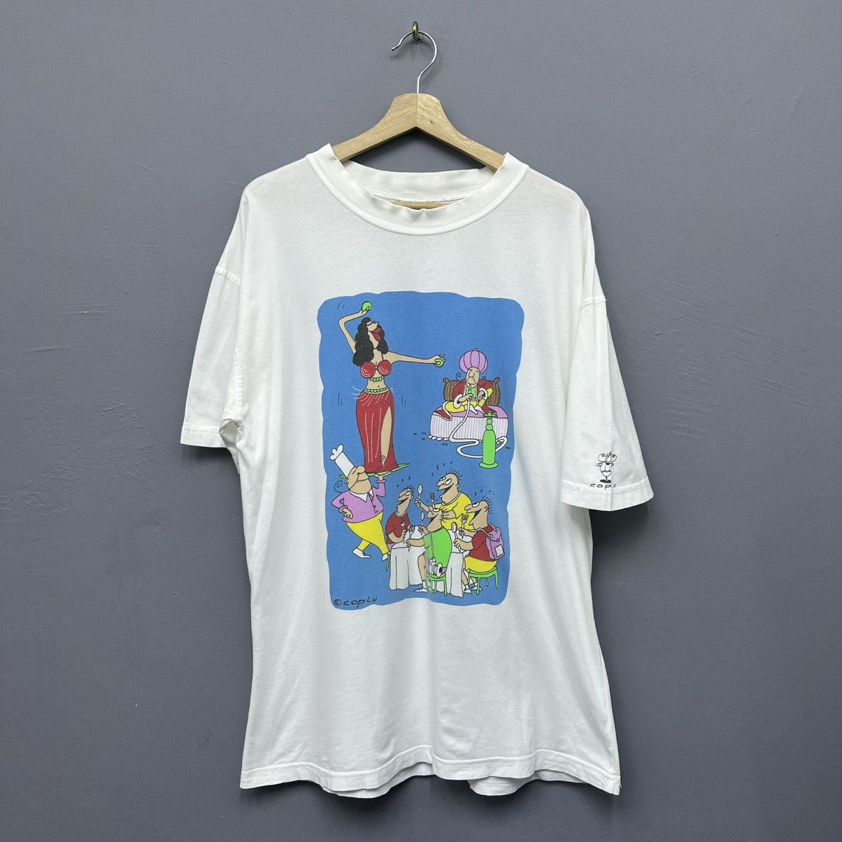 Vintage Vintage Coplu Art T-Shirt Size US L / EU 52-54 / 3 - 1 Thumbnail