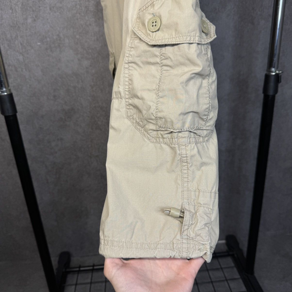 Japanese Brand × Nike × Vintage Vintage Nike Cargo Shorts Travis style Y2K Size US 32 / EU 48 - 3 Thumbnail