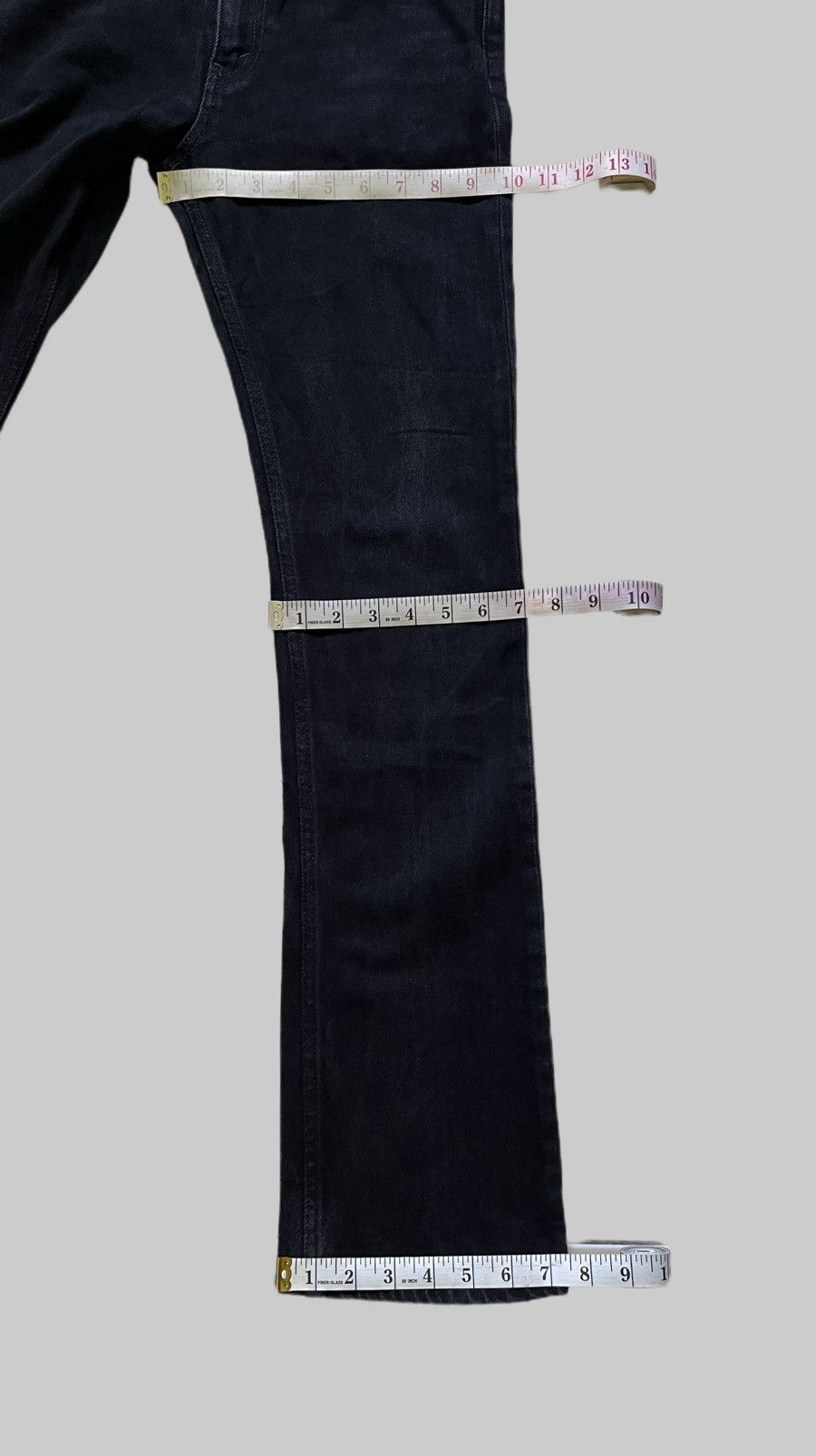N.Hoolywood N.Hollywood Archive Black Fade Slim Bootcut Jeans W29 W30 Size US 30 / EU 46 - 10 Thumbnail