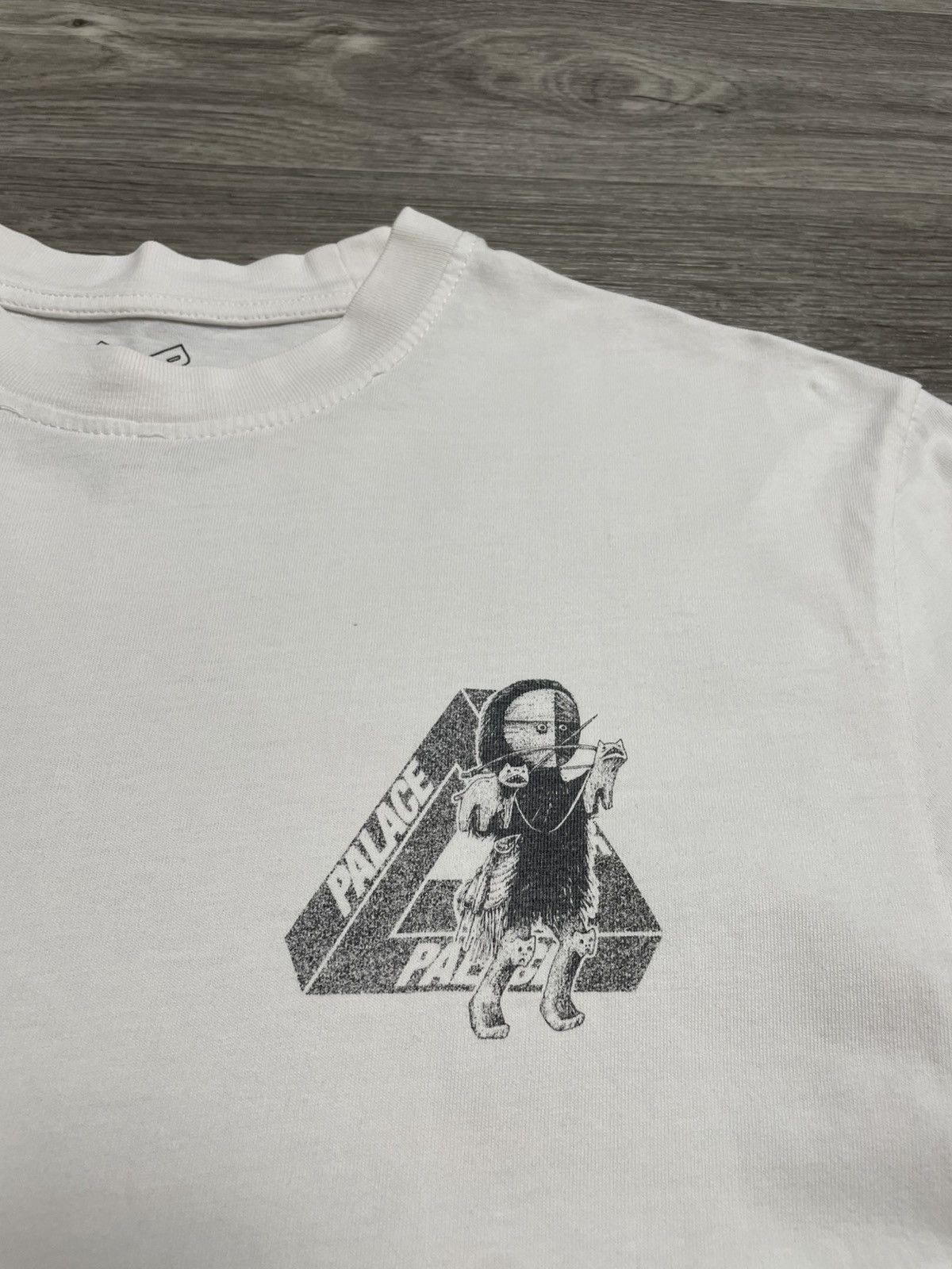Palace Palace U-Figure Tri-Ferg White T-Shirt Size US S / EU 44-46 / 1 - 5 Thumbnail