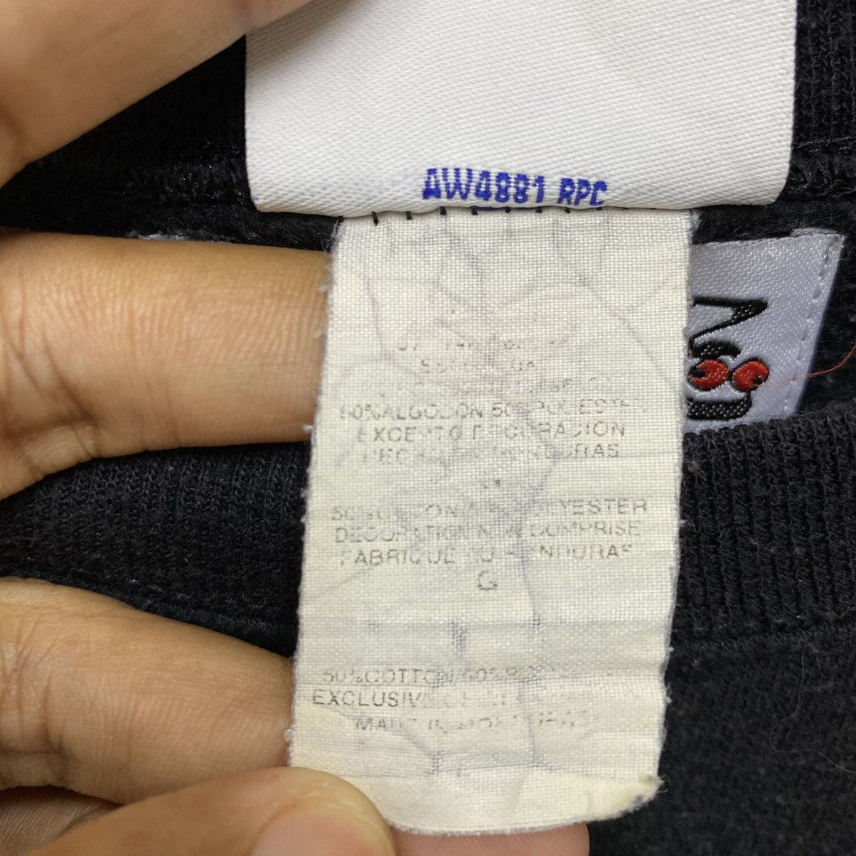 Champion Vintage Champion x Grate Black Sweatshirt Camo Pocket Size L Size US L / EU 52-54 / 3 - 10 Thumbnail