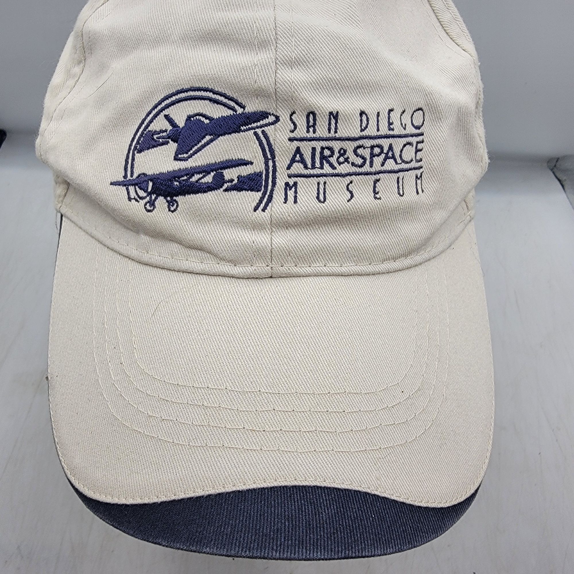 Other San Diego Air And Space Museum Beige Baseball Cap Hat Califo Size ONE SIZE - 9 Thumbnail