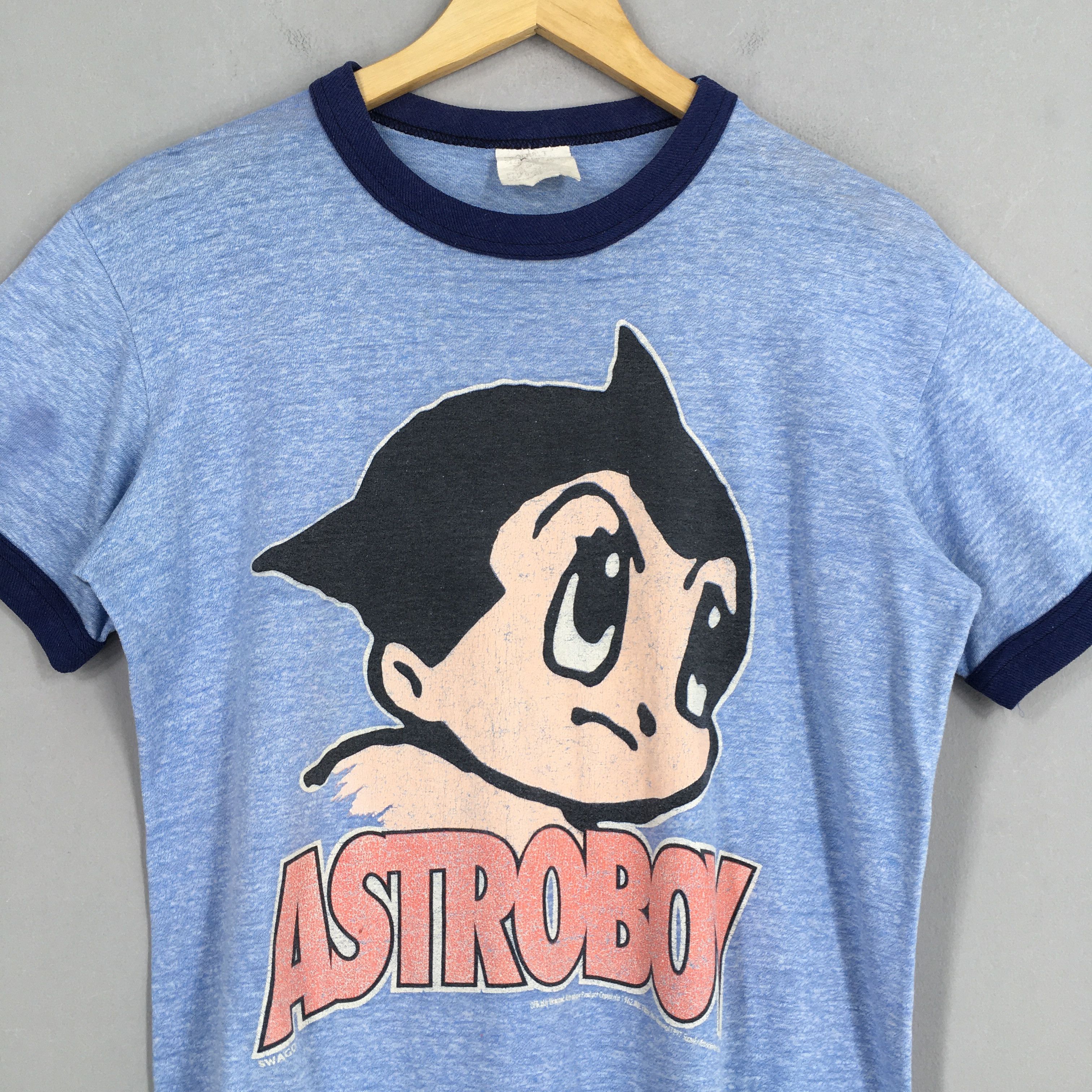 Anime × Japanese Brand × Vintage Vintage Astro Boy Mighty Atom Japanese Anime Tshirt M Size US M / EU 48-50 / 2 - 2 Thumbnail