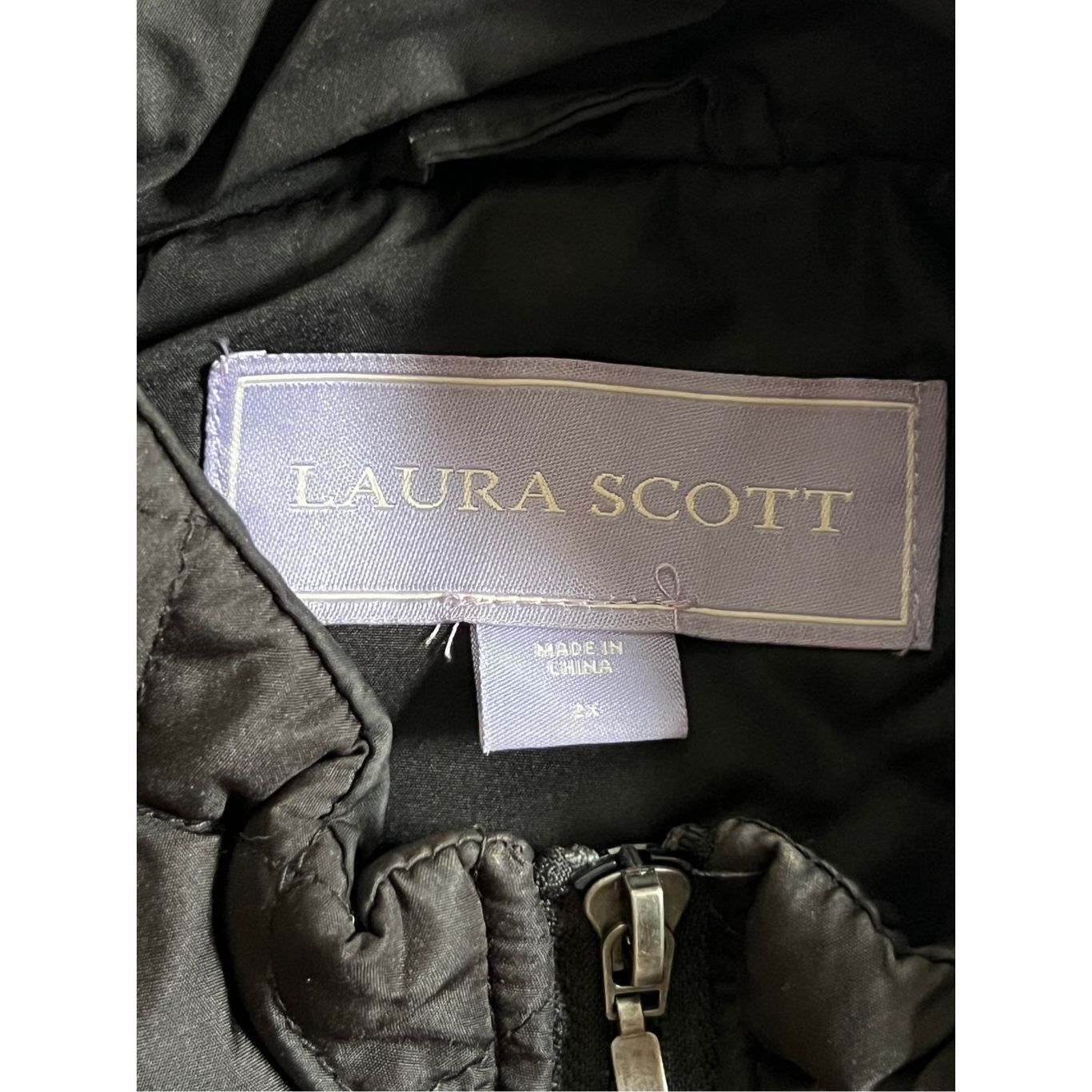 Schott LAURA SCOTT Lightweight puffer vest jacket size 2X Size XXL / US 16-18 / IT 52-54 - 5 Thumbnail