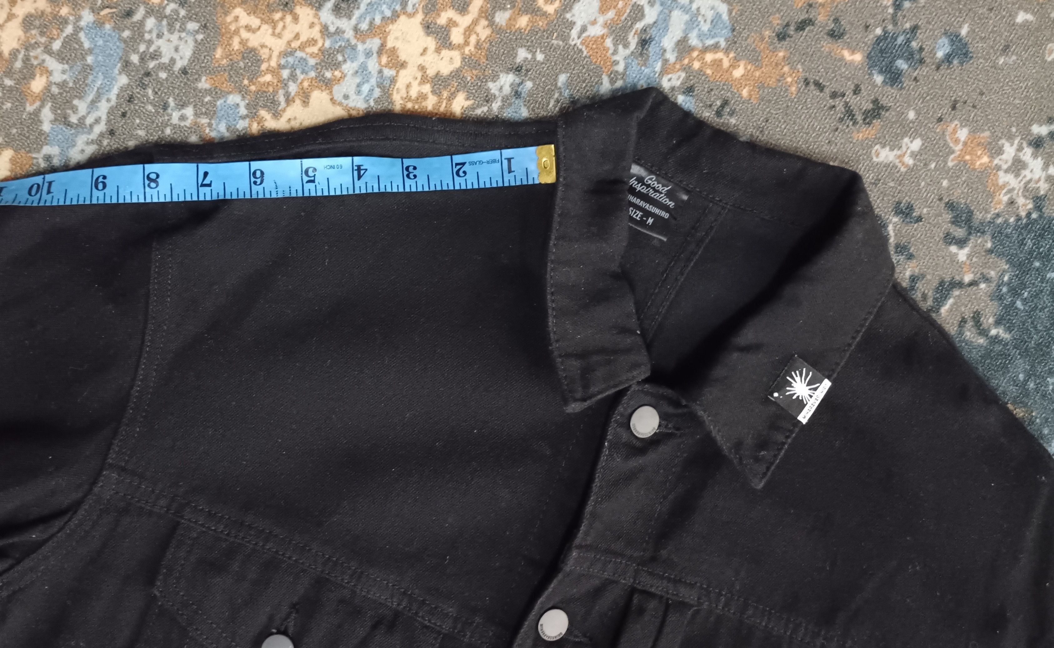 Maison MIHARA YASUHIRO Miharayasuhiro Denim Jacket Super Black Size US M / EU 48-50 / 2 - 15 Thumbnail