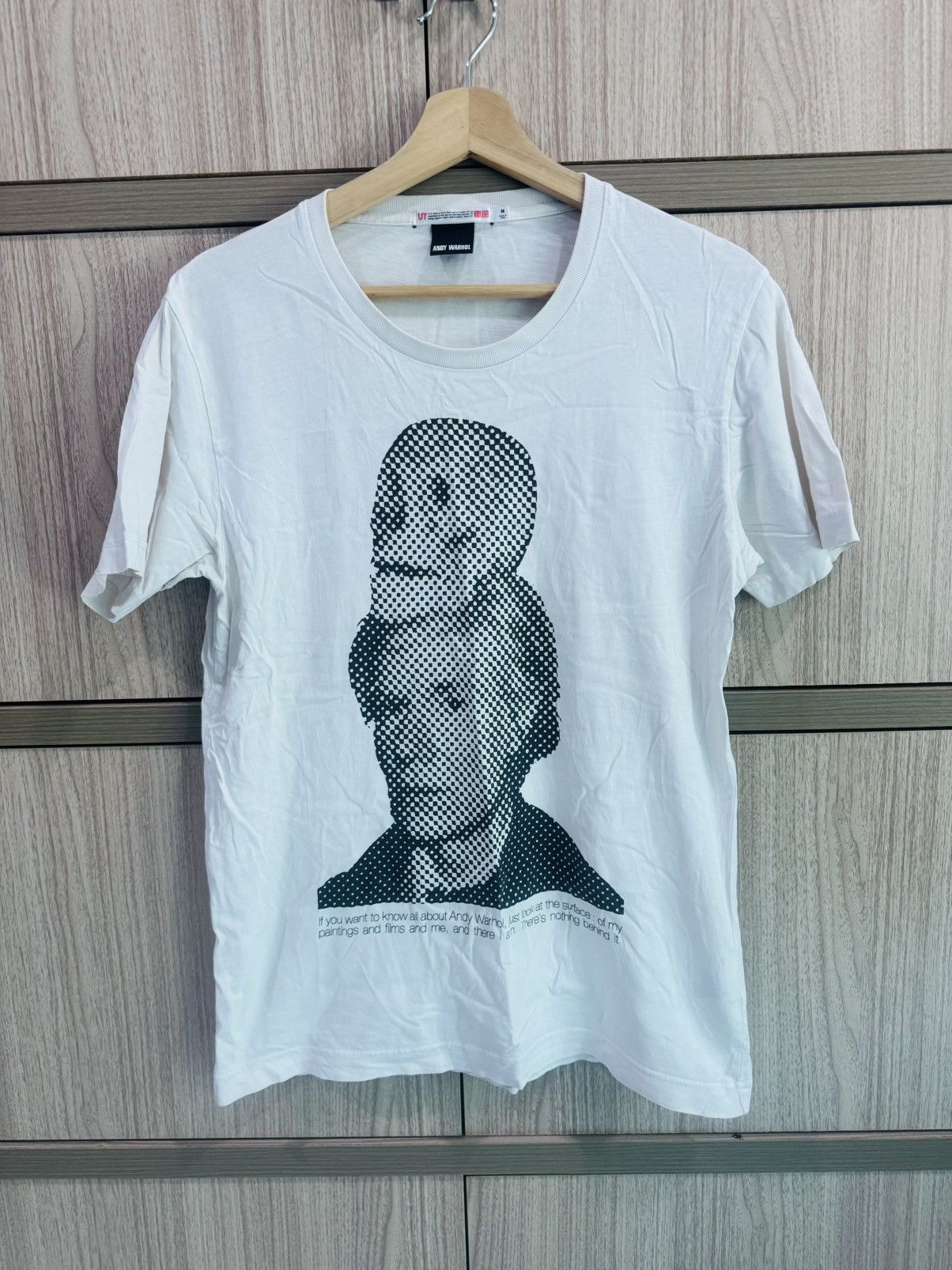 Andy Warhol × Uniqlo Andy Warhol Big Head Skull Print Tee Size US M / EU 48-50 / 2 - 1 Thumbnail