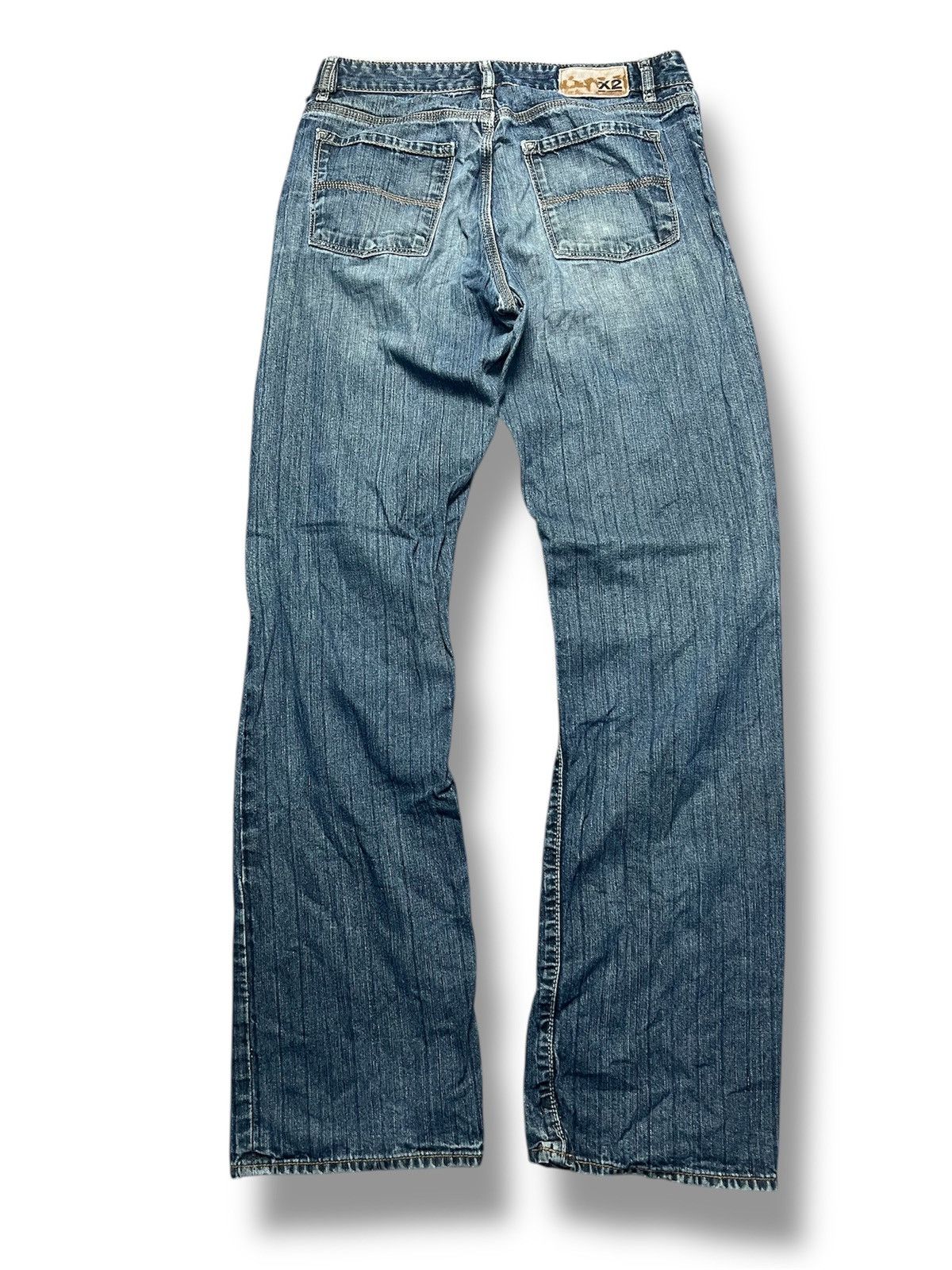 X2 X2 Denim Laboratory Men's Straight Leg Jeans (43) Size US 32 / EU 48 - 2 Thumbnail