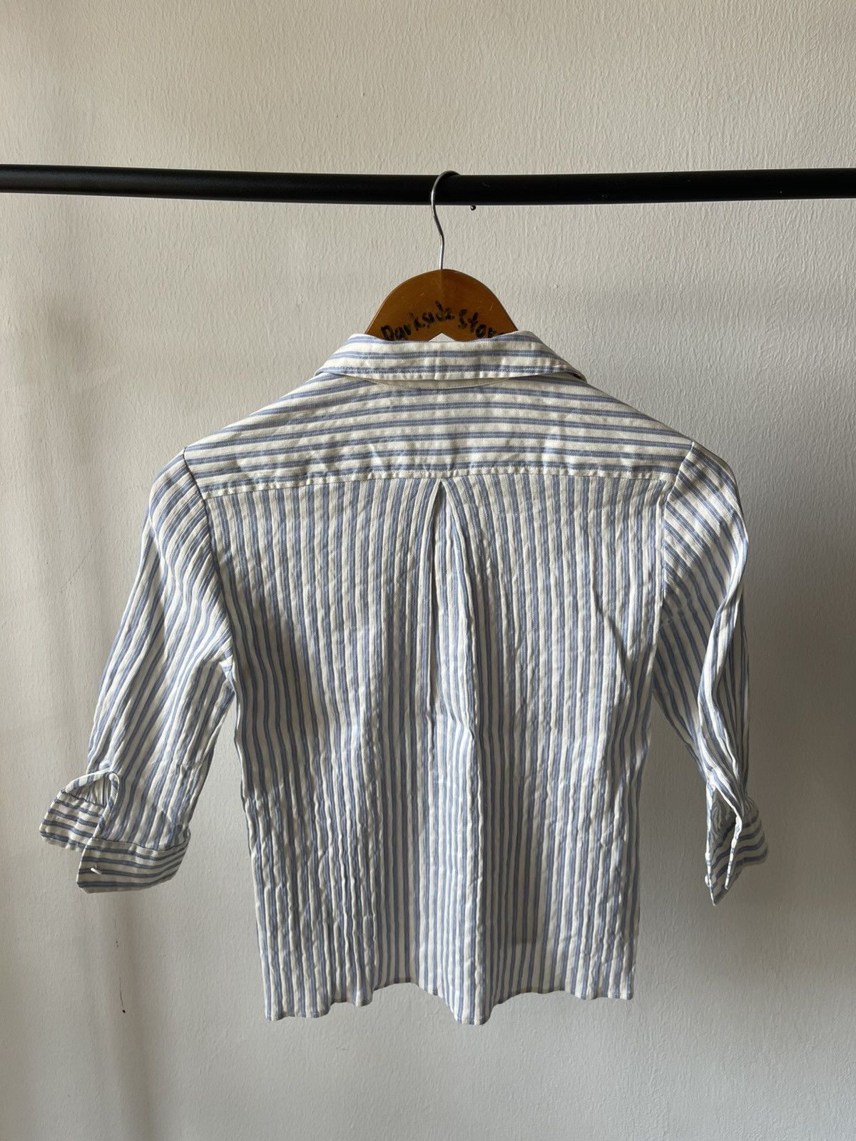 Gucci Gucci Stripe Shirt With Logo Embroidery #99 Size XS / US 0-2 / IT 36-38 - 6 Thumbnail