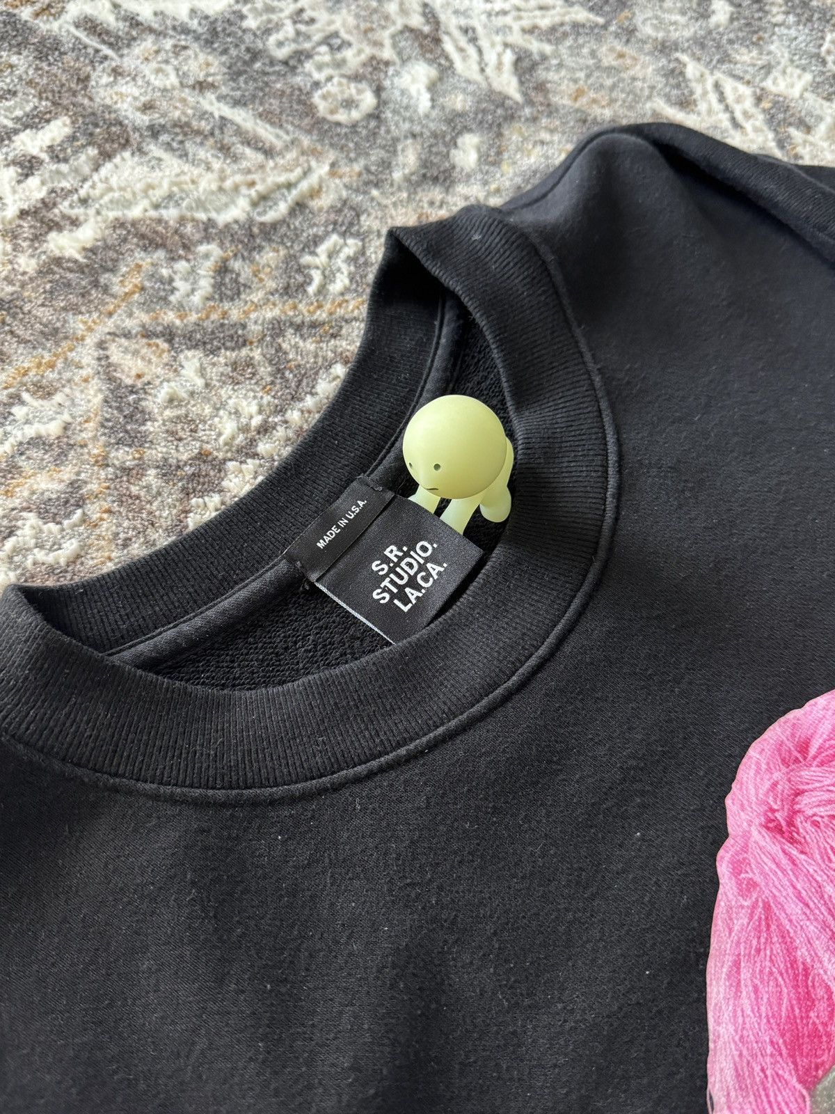 Sterling Ruby sterling ruby pink hair skull crewneck Size US S / EU 44-46 / 1 - 3 Thumbnail