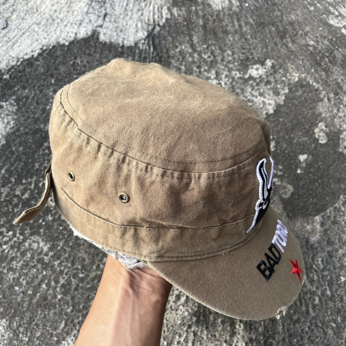 Hypebeast SICK.. distressed cadet hat by lordi negues Size ONE SIZE - 5 Thumbnail