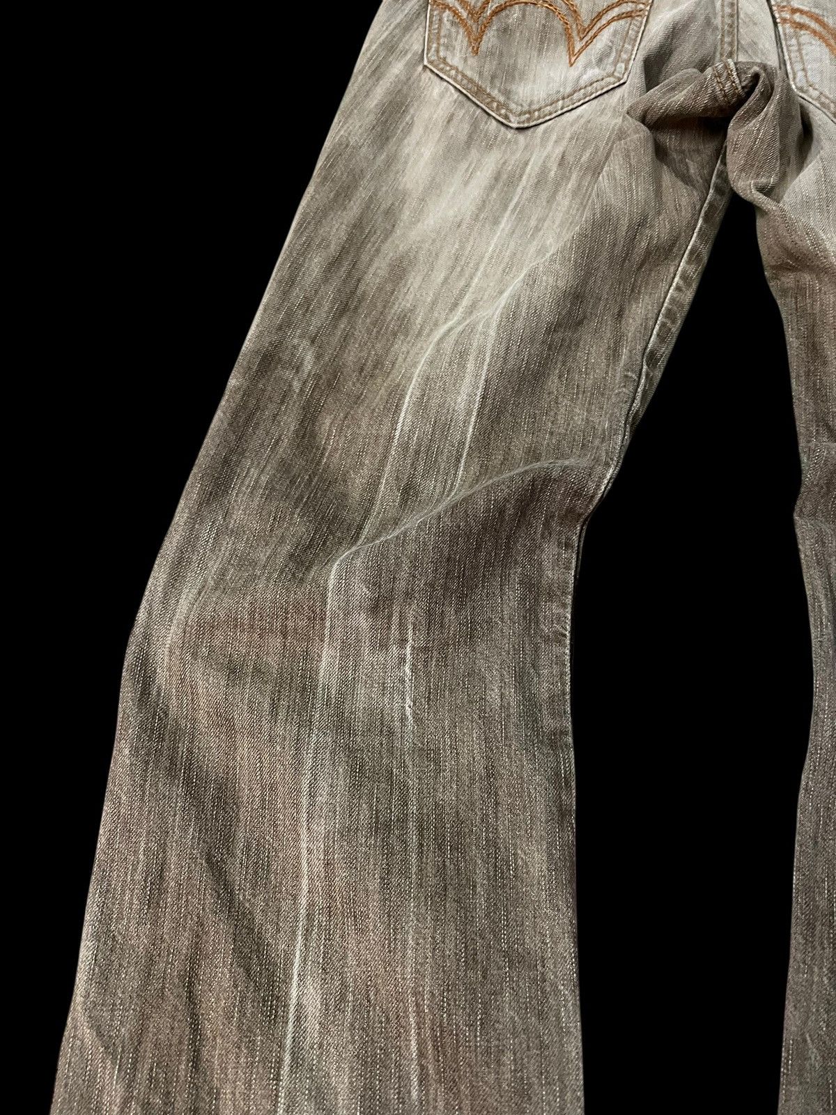 If Six Was Nine Vintage Edwin 503 Blue Trip Mud Wash Jean Size US 30 / EU 46 - 12 Thumbnail