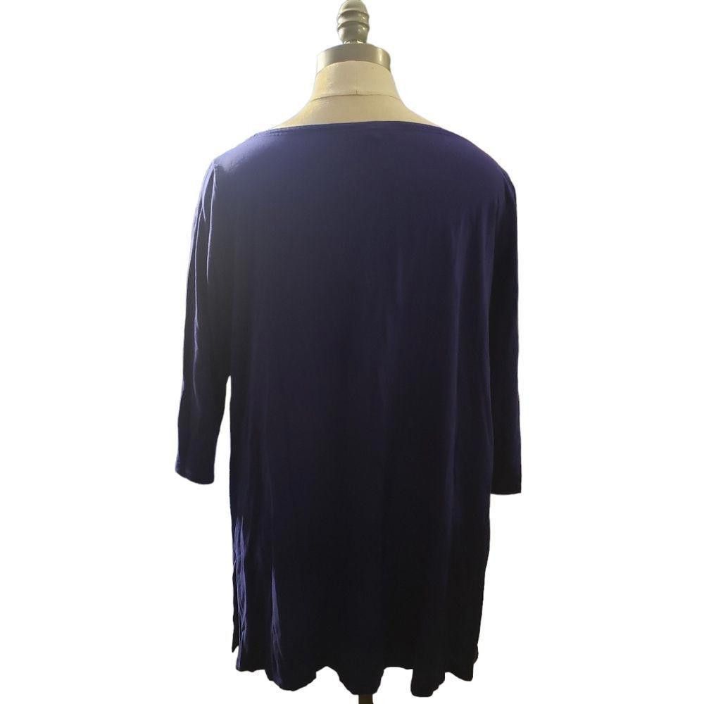 Eileen Fisher CT1116a Eileen Fisher Long Sleeve Ladies Crew Neck L Size L / US 10 / IT 46 - 4 Thumbnail
