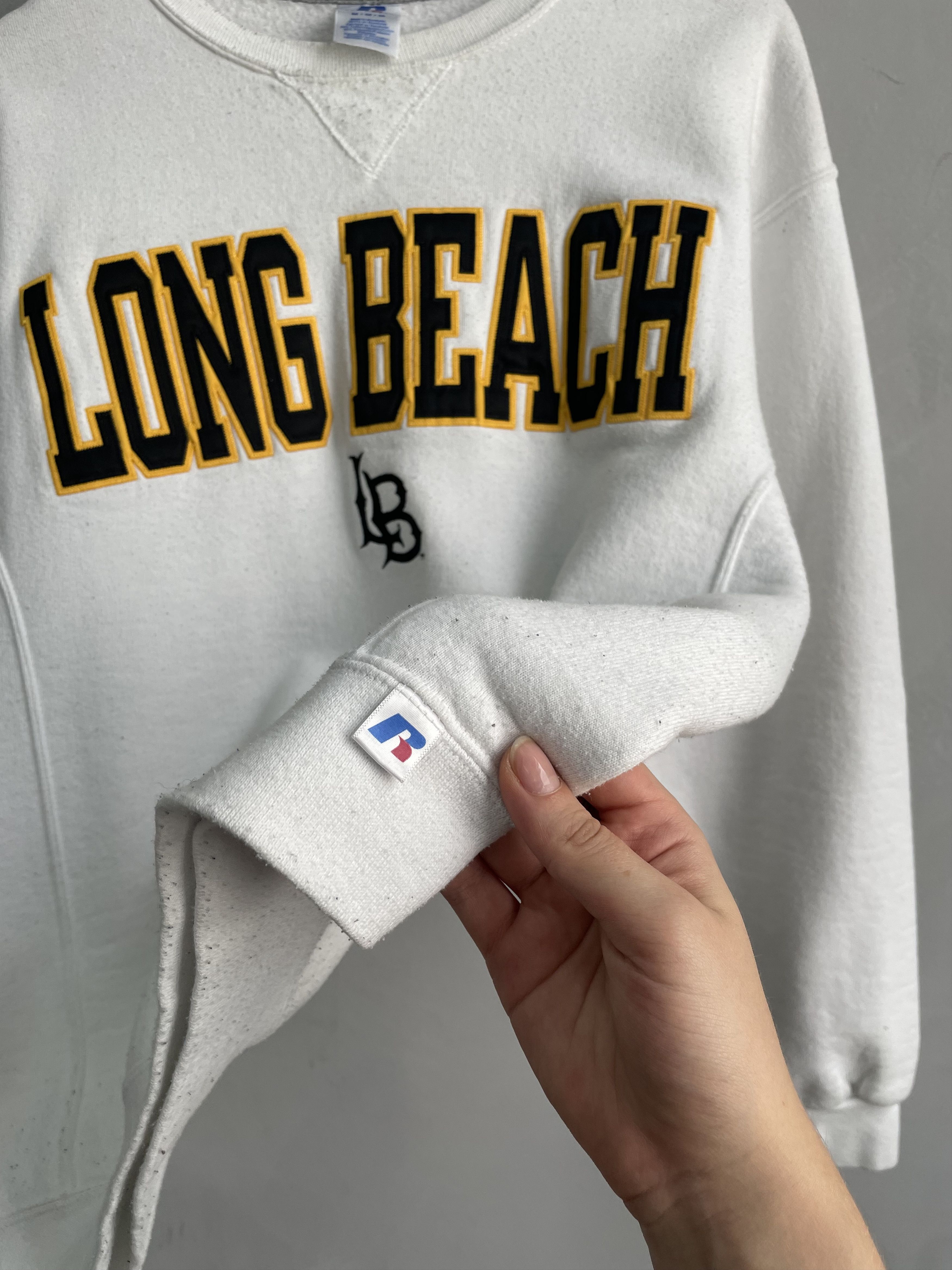 Russell Athletic Retro vintage Long beach Russel athletic sweatshirt hoodie Size US M / EU 48-50 / 2 - 6 Thumbnail