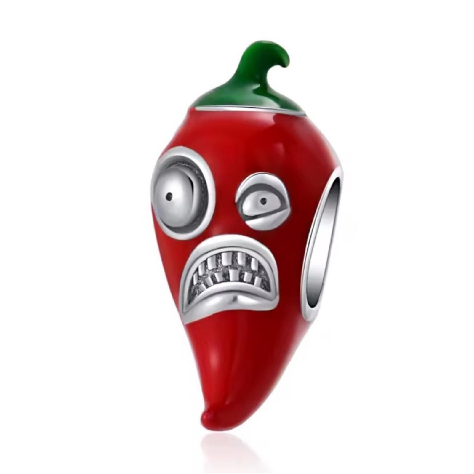 Other NWOT Red Hot Chili Pepper Charm Sterling Silver 925 Size ONE SIZE - 1 Thumbnail