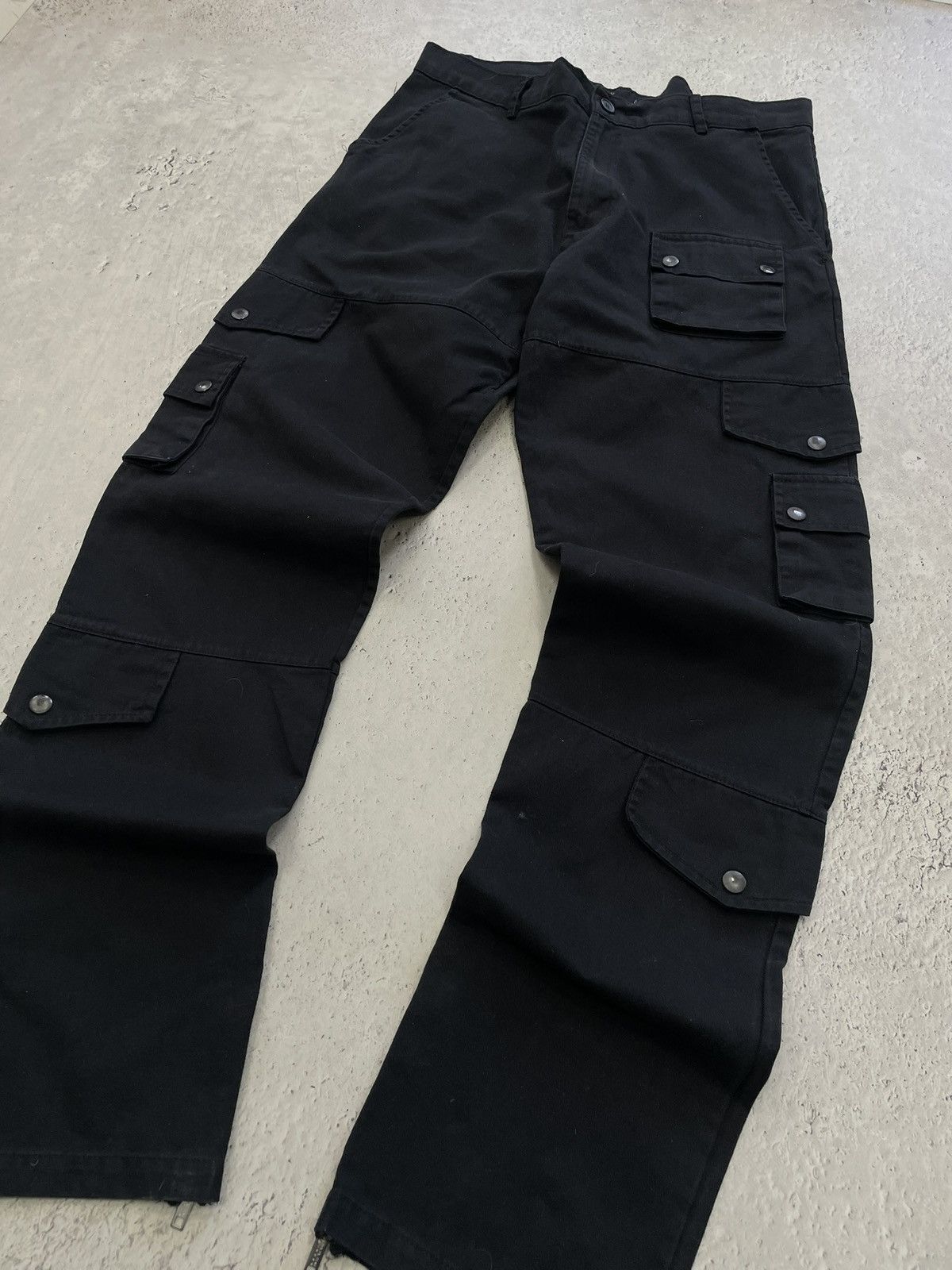 Junya Watanabe Flared multipocket cargo pants y2k japanese style 90s Size US 34 / EU 50 - 4 Thumbnail