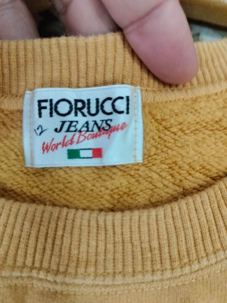 Fiorucci Vintage Fiorucci Jeans Italy sweatshirt Size US M / EU 48-50 / 2 - 4 Thumbnail
