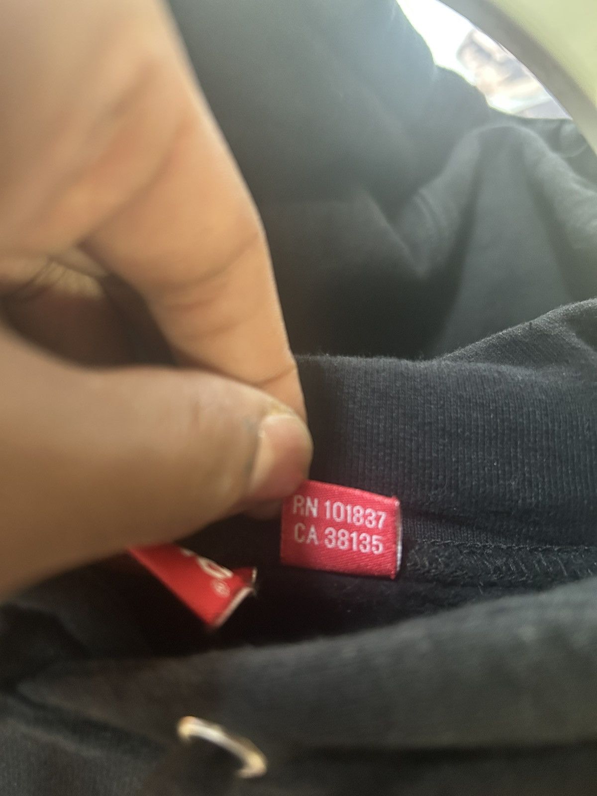 Supreme Supreme FW21 USA Hoodie Size US L / EU 52-54 / 3 - 4 Thumbnail