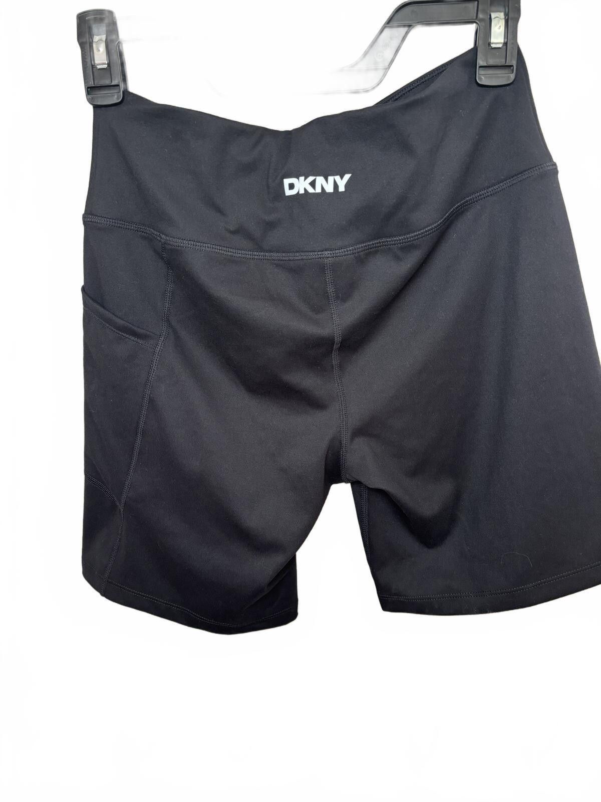 DKNY DKNY Black Athletic Shorts with Side Pocket. Medium. Size US 32 / EU 48 - 3 Thumbnail