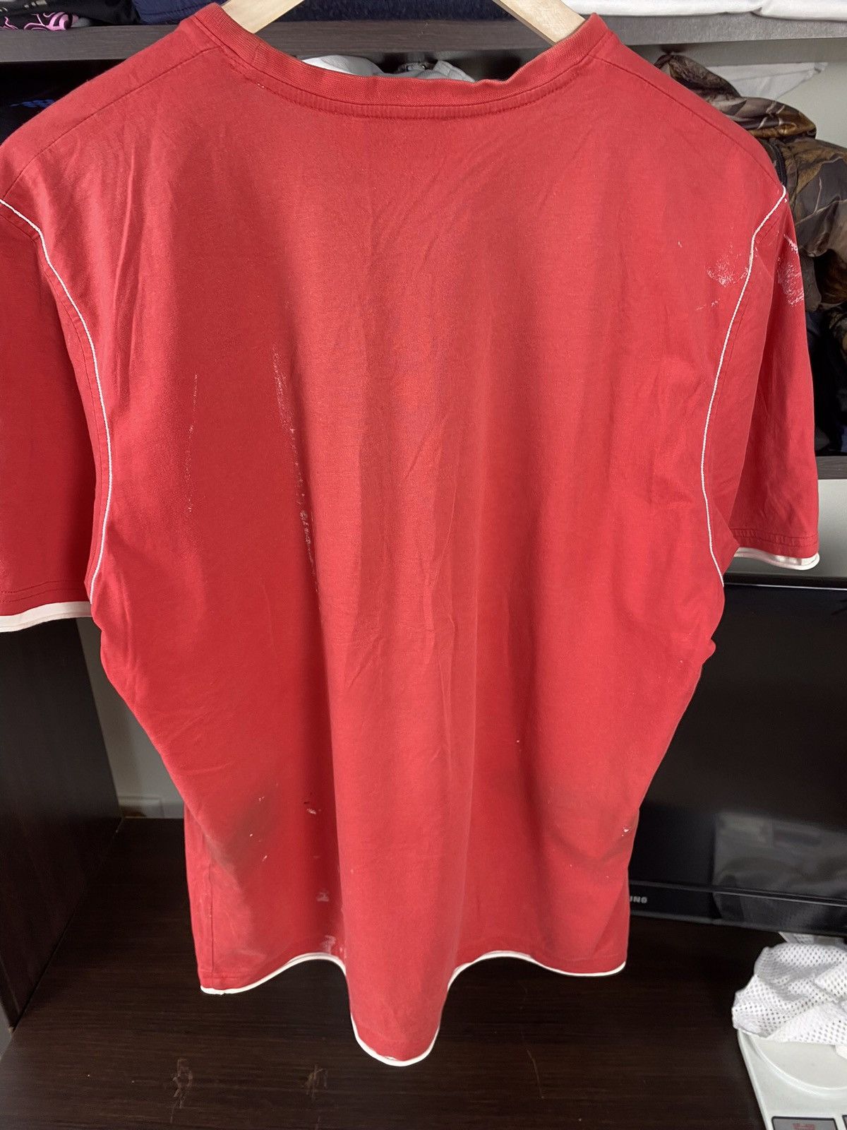 Japanese Brand Vintage YSL Yves Saint Laurent Style Work Tee Size US L / EU 52-54 / 3 - 8 Thumbnail