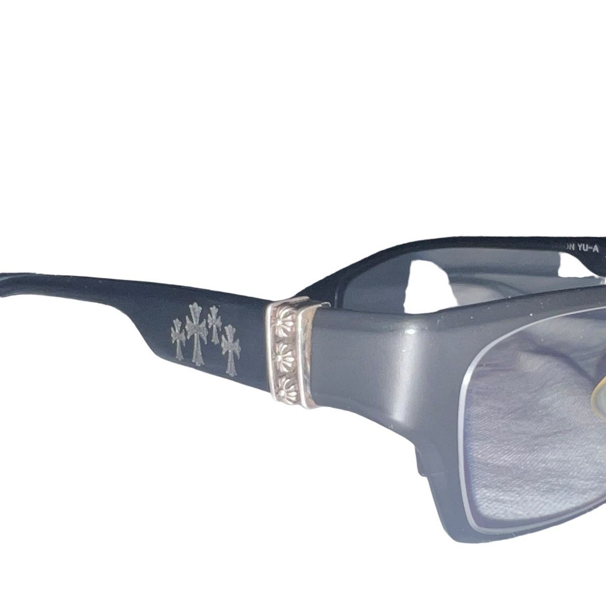 Chrome Hearts Chrome Hearts DIXON YU-A CROSS Glasses Size ONE SIZE - 7 Thumbnail