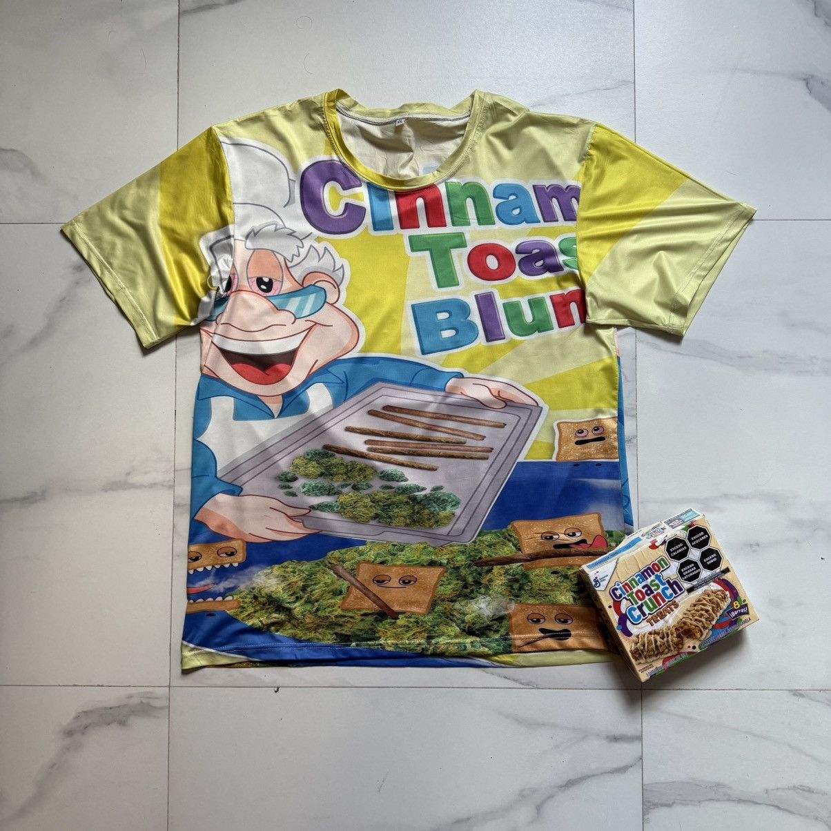 Other Cinnamon Toast Blunt Funny Tee Size US L / EU 52-54 / 3 - 2 Thumbnail