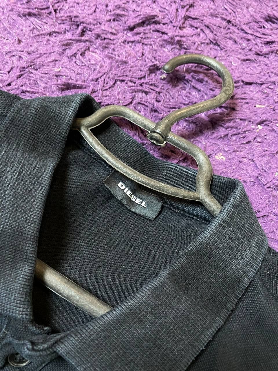 Diesel Vintage Diesel Y2K Logo Streetwear Polo Size L Size US L / EU 52-54 / 3 - 2 Thumbnail