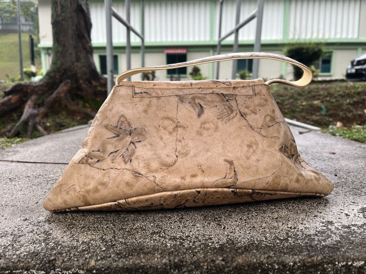 Japanese Brand × Vintage Vintage Leather Bag Angels Love Size ONE SIZE - 6 Thumbnail