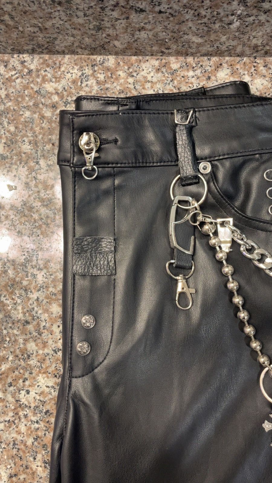 Other MEBU leather pants Size US 34 / EU 50 - 3 Thumbnail