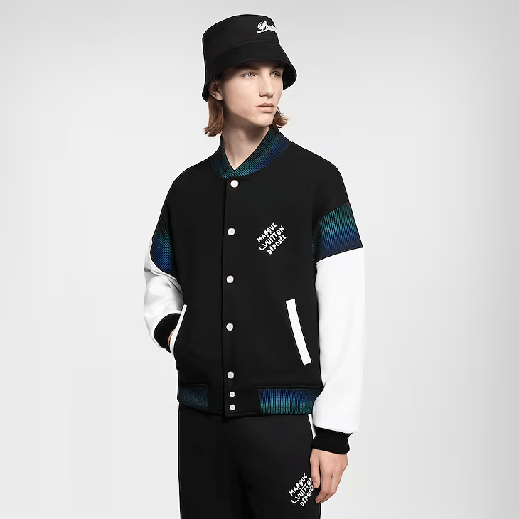 Louis Vuitton Cotton Jersey Varsity Blouson Size US XXL / EU 58 / 5 - 2 Thumbnail