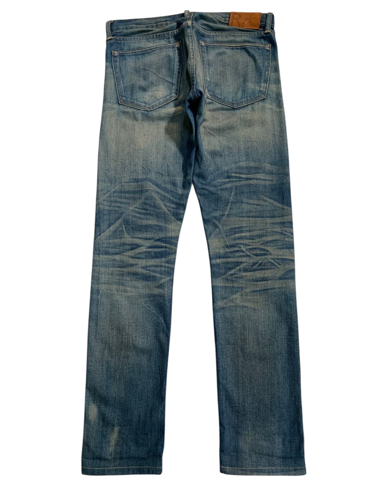 VINTAGE RRL DOUBLE RALPH LAUREN SELVEDGE RUSTY DISTRESSED