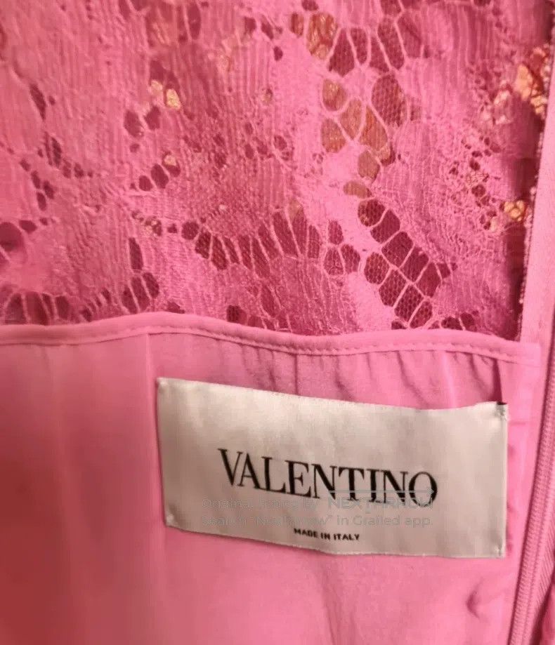 Valentino Valentino Pink lace dress Size S / US 4 / IT 40 - 7 Thumbnail