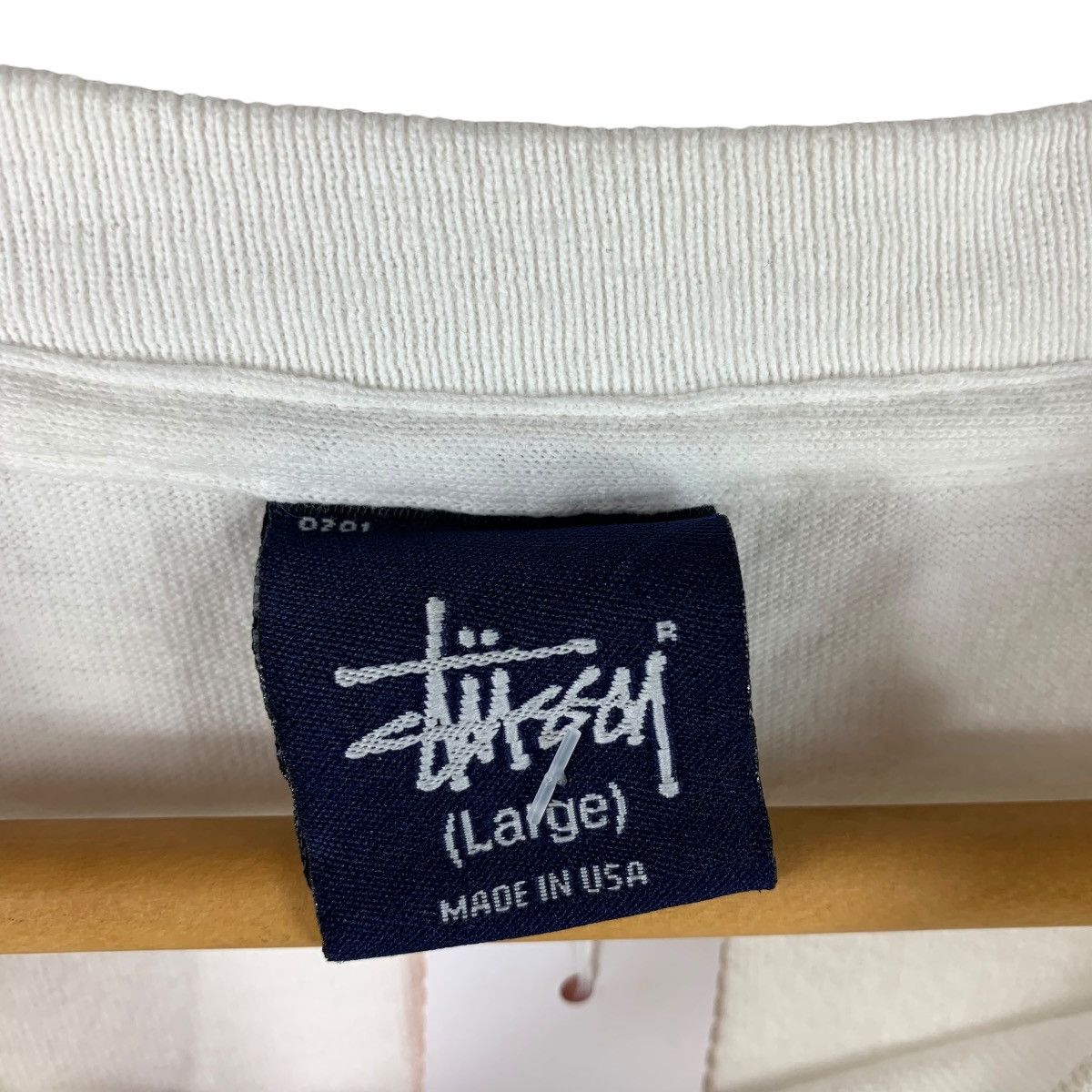 Stussy × Vintage Vintage 90s STUSSY skull big printed streetwear tee Size US L / EU 52-54 / 3 - 3 Thumbnail