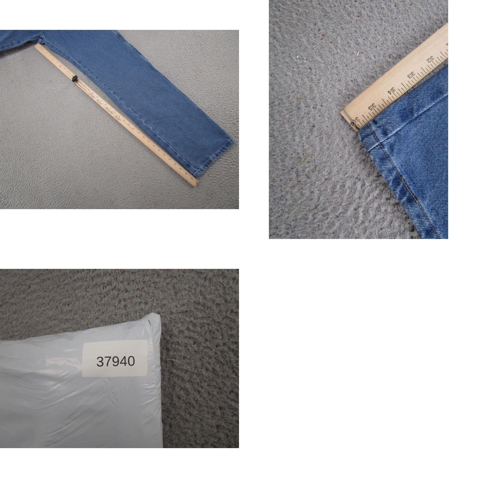 Wrangler VINTAGE Wrangler Blue Ridge Jeans Mens 32x36 Relaxed Fit Blue Denim Straight Leg NEW NWT Size US 32 / EU 48 - 9 Thumbnail