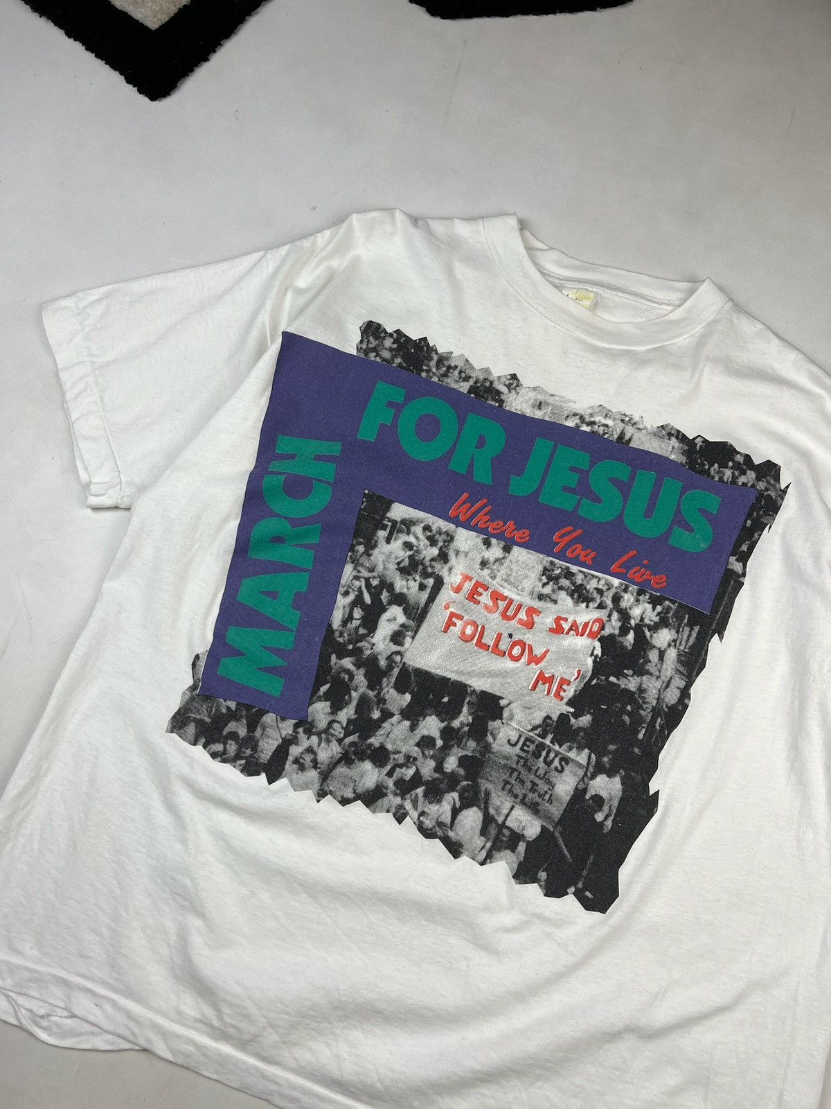 Other Jesus God Holy Bible Tee Shirt Size US XL / EU 56 / 4 - 6 Thumbnail