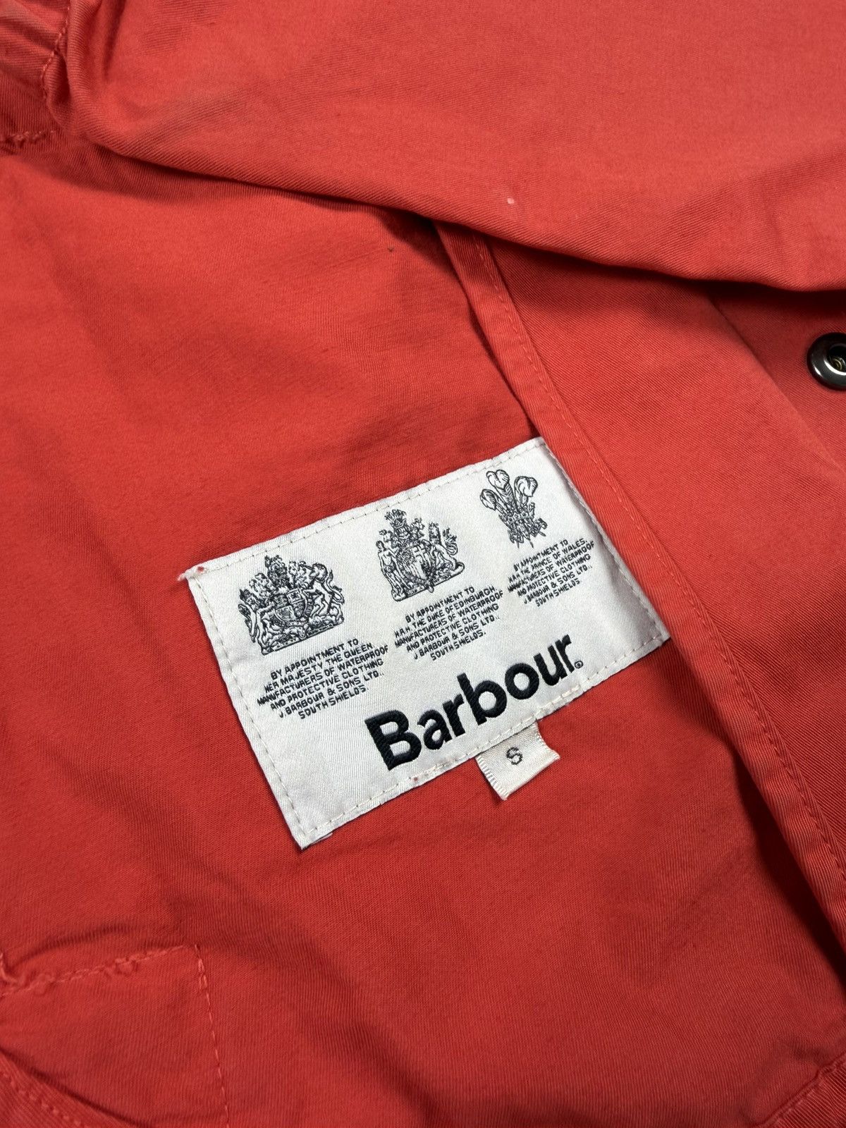 Barbour Barbour Beacon Coach Casual Red Overshirt Jacket Size S Size US S / EU 44-46 / 1 - 11 Thumbnail