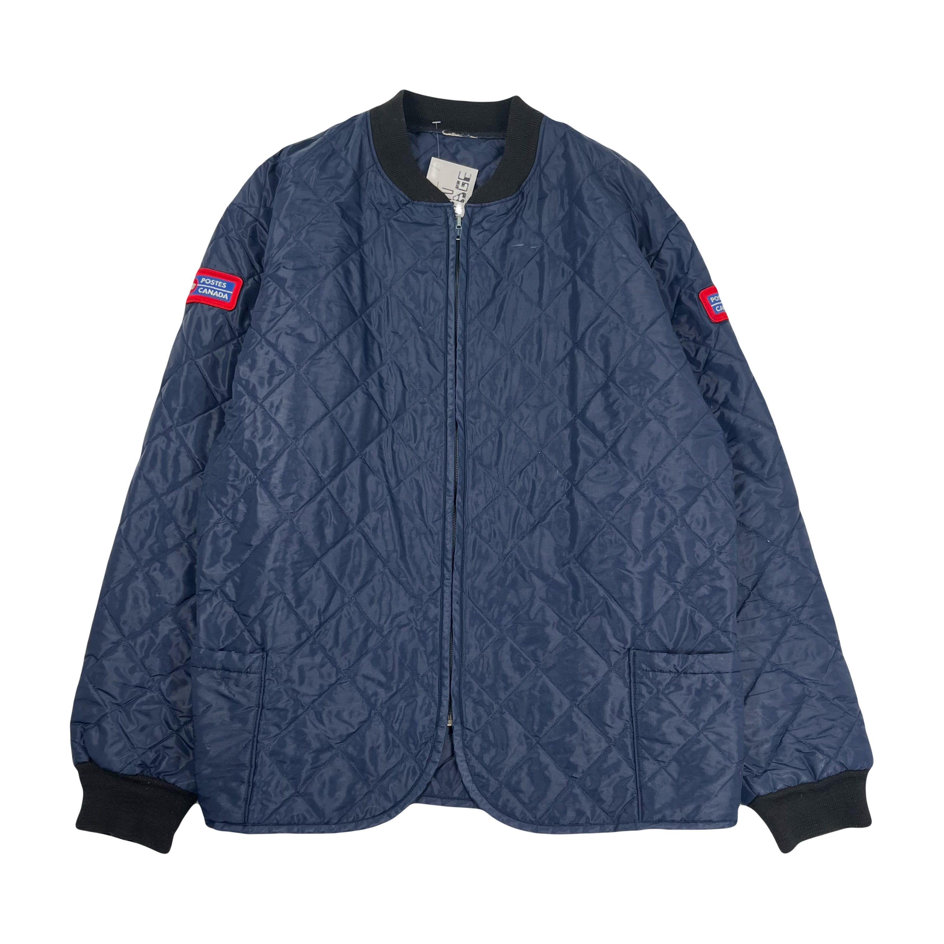 Vintage Vintage Canada Post Quilted Jacket XL Size US XL / EU 56 / 4 - 1 Thumbnail