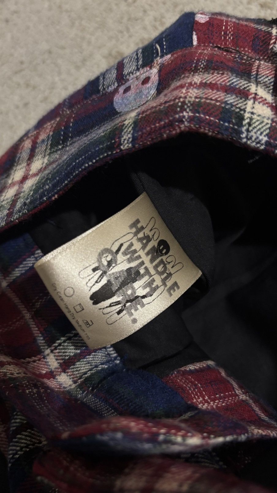 Other Wrstwrstwrst Skull Plaid Bondage Denim Size US 32 / EU 48 - 12 Thumbnail