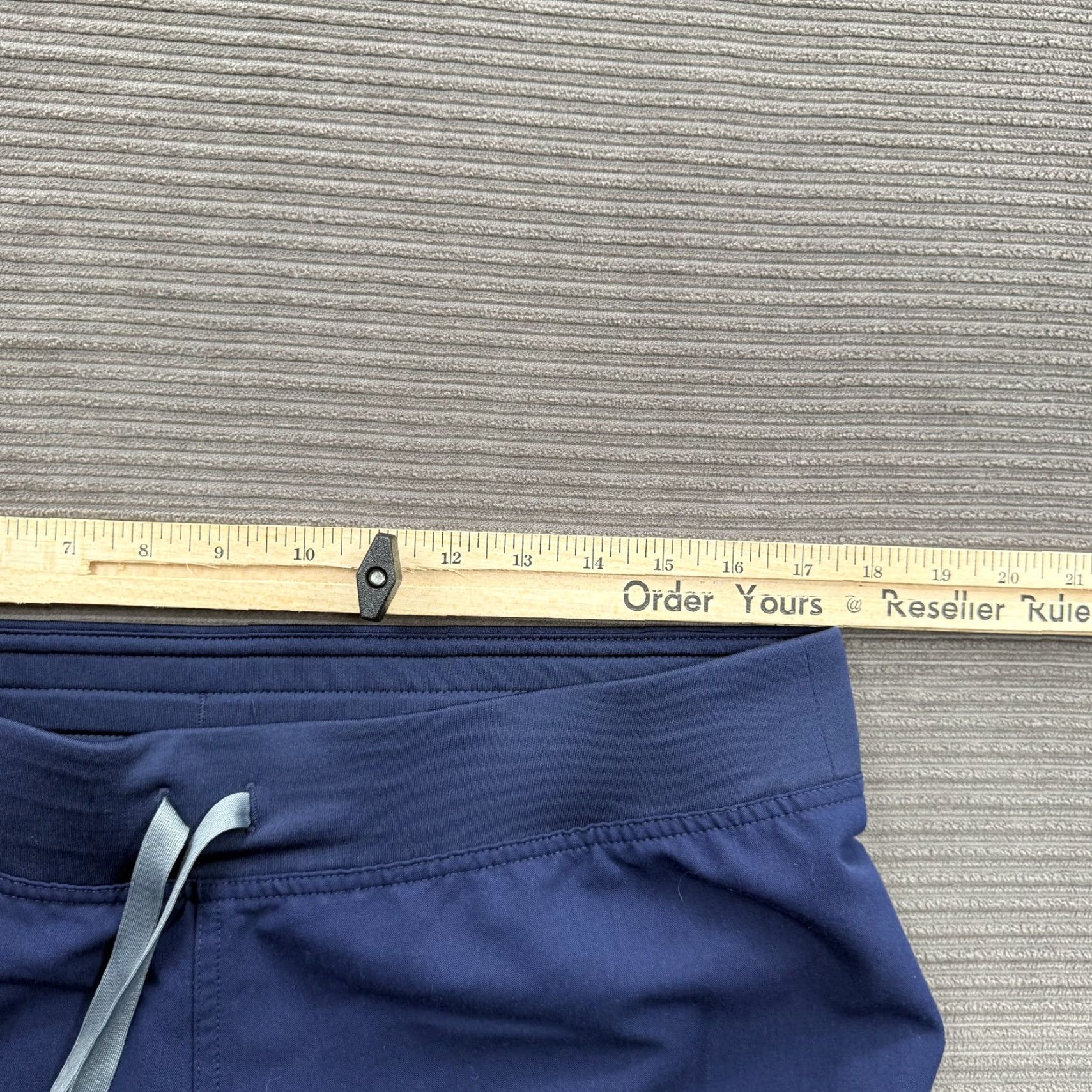 Vintage FIGS Technical Collection Pants Mens Large Navy Blue Drawstring Scrub Medical Size US 33 - 7 Thumbnail