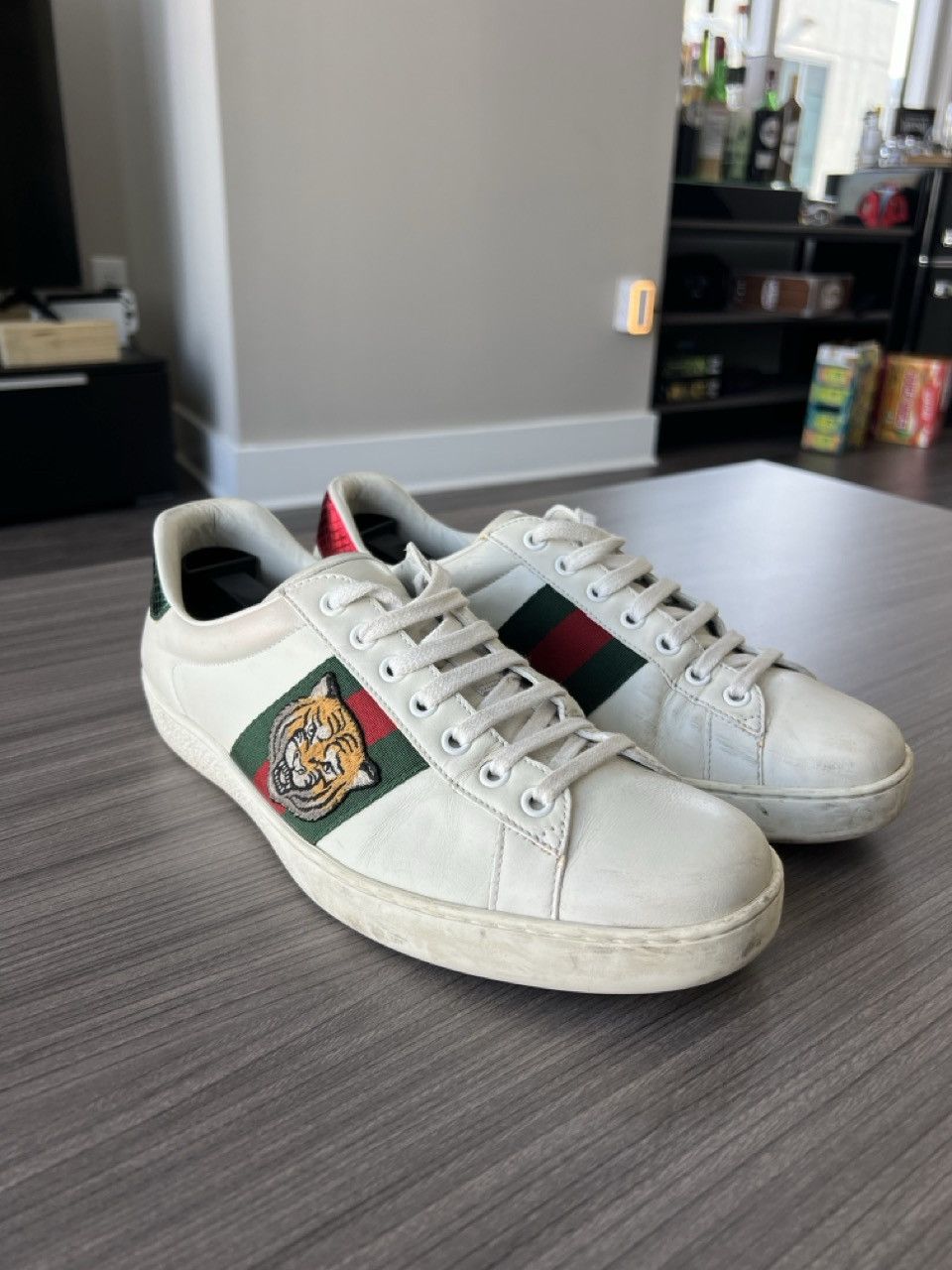 Gucci Ace Embroidered 'Tiger'