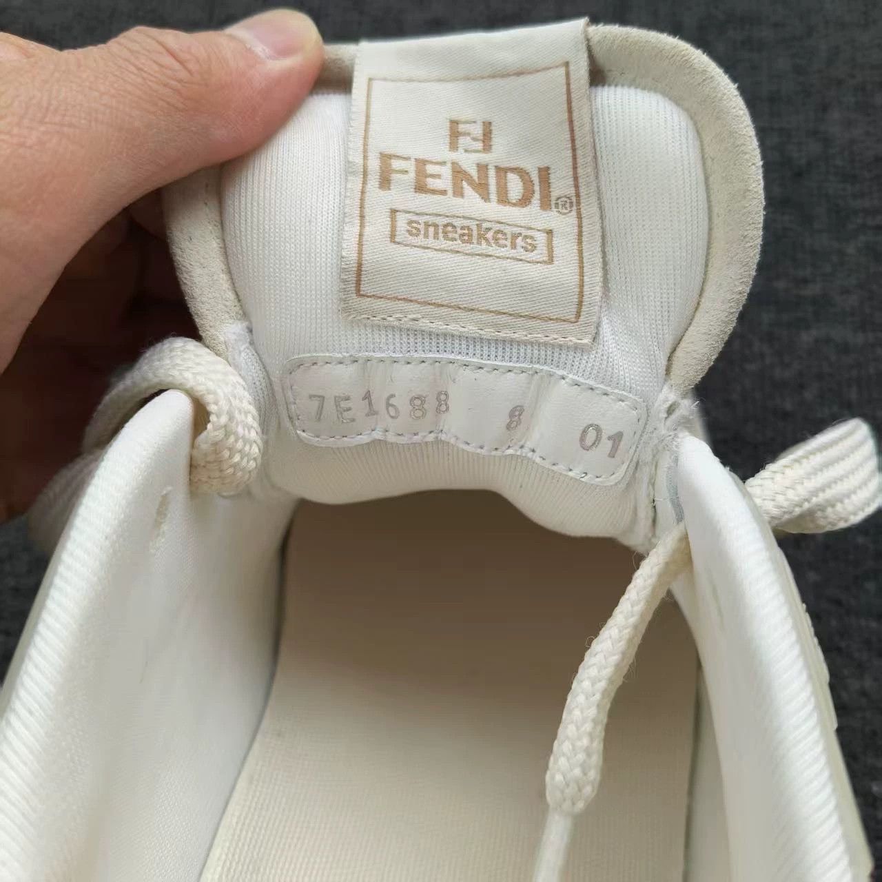 Fendi Fendi Off-White All Over Print Sneakers 42 99 New Size US 9 / EU 42 - 8 Thumbnail