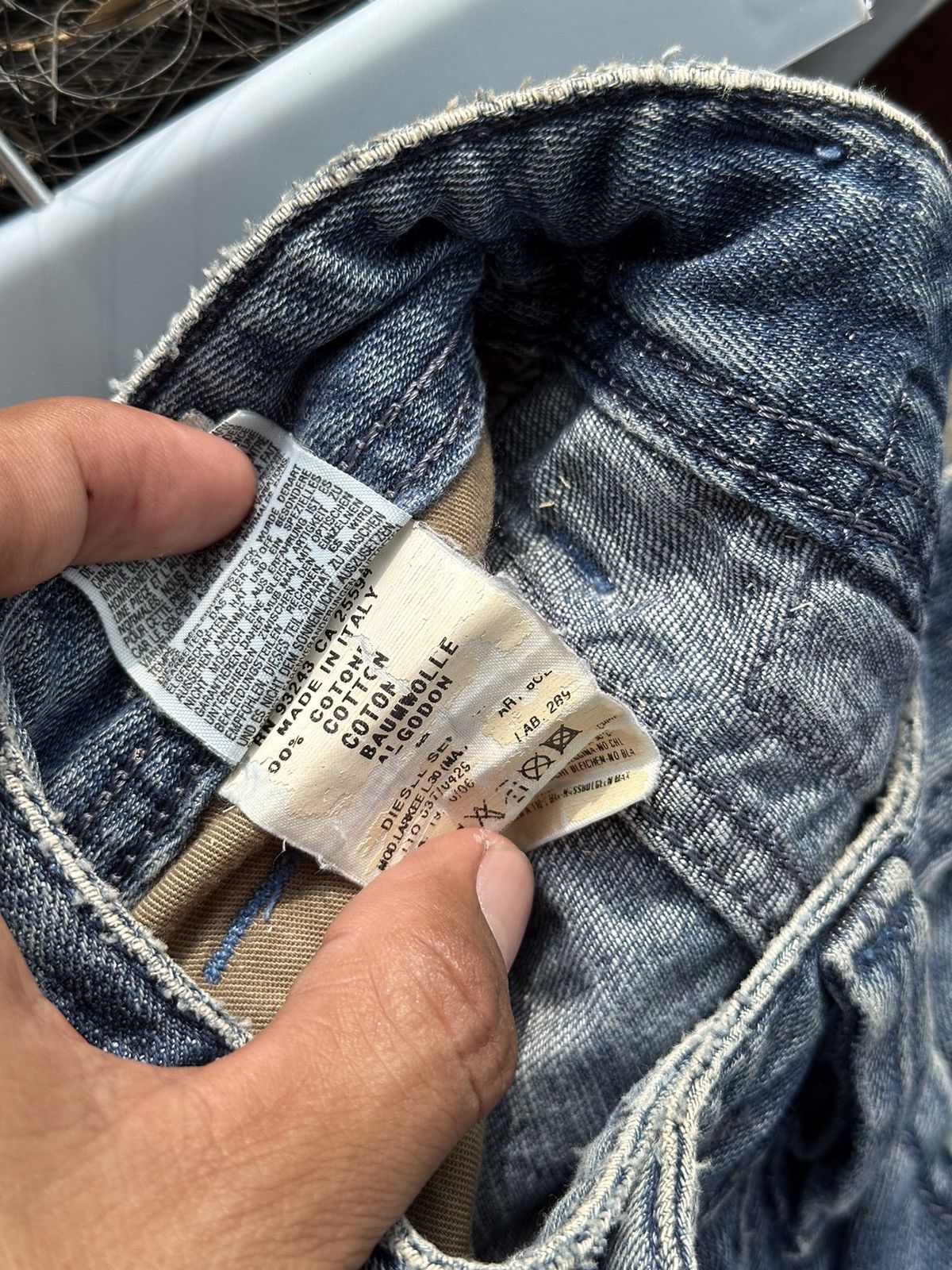 Diesel Diesel Italy Distress Jeans . Size US 32 / EU 48 - 8 Thumbnail