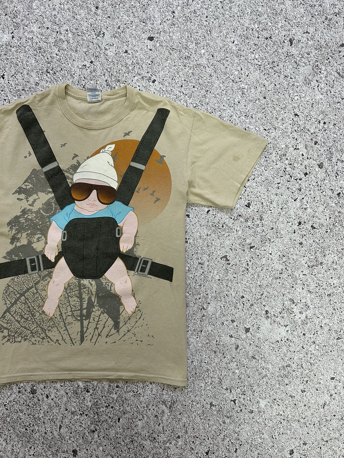 Cartoon Network × Warner Bros Vintage 2012 Warner Bros Baby Finster Man Cartoon T-Shirt Size US M / EU 48-50 / 2 - 4 Thumbnail