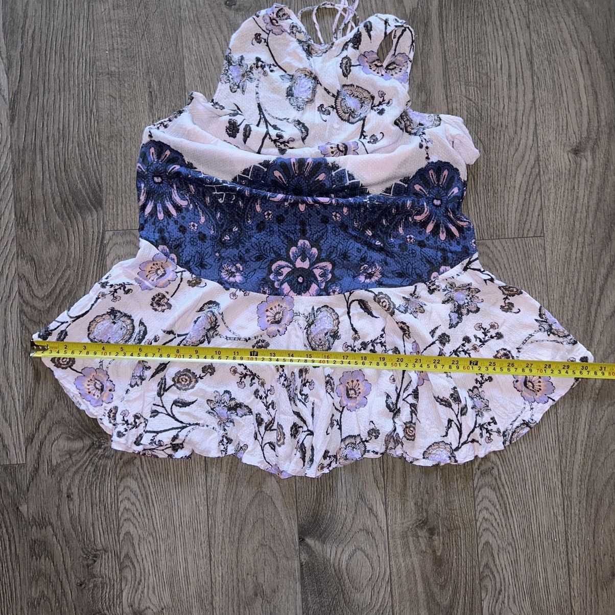 Free People Free People Dobby Dot Flouncy Hem Dress Lavender Size S Size S / US 4 / IT 40 - 11 Thumbnail