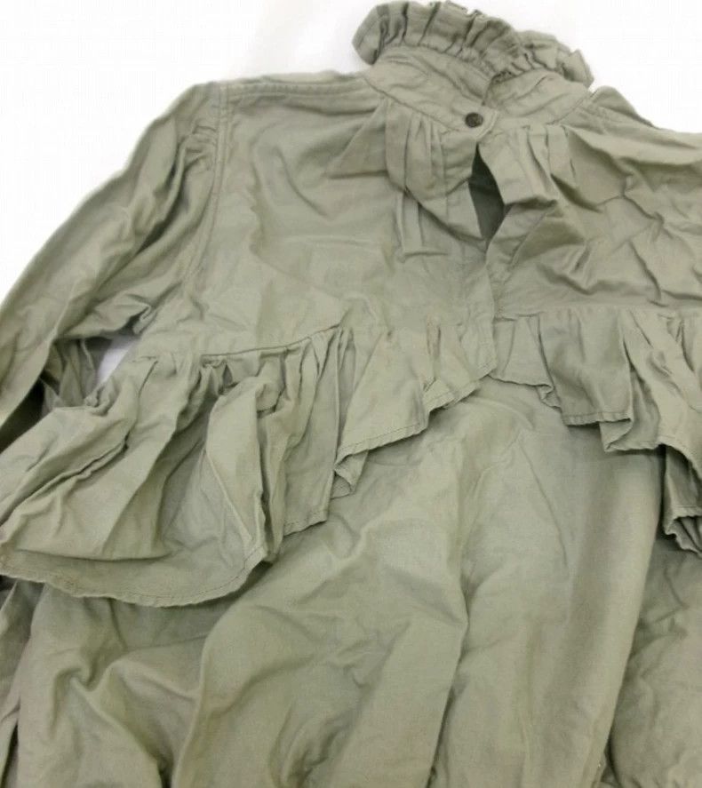 Kapital Kapital Wooden ear small stand-up collar layered shirt Size US XS / EU 42 / 0 - 4 Thumbnail