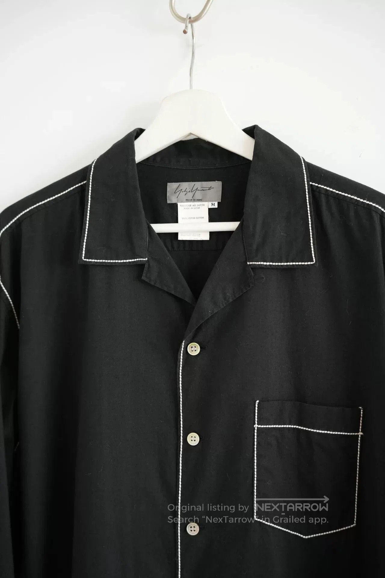 Yohji Yamamoto Yohji Yamamoto Black Button. Size US M / EU 48-50 / 2 - 4 Thumbnail