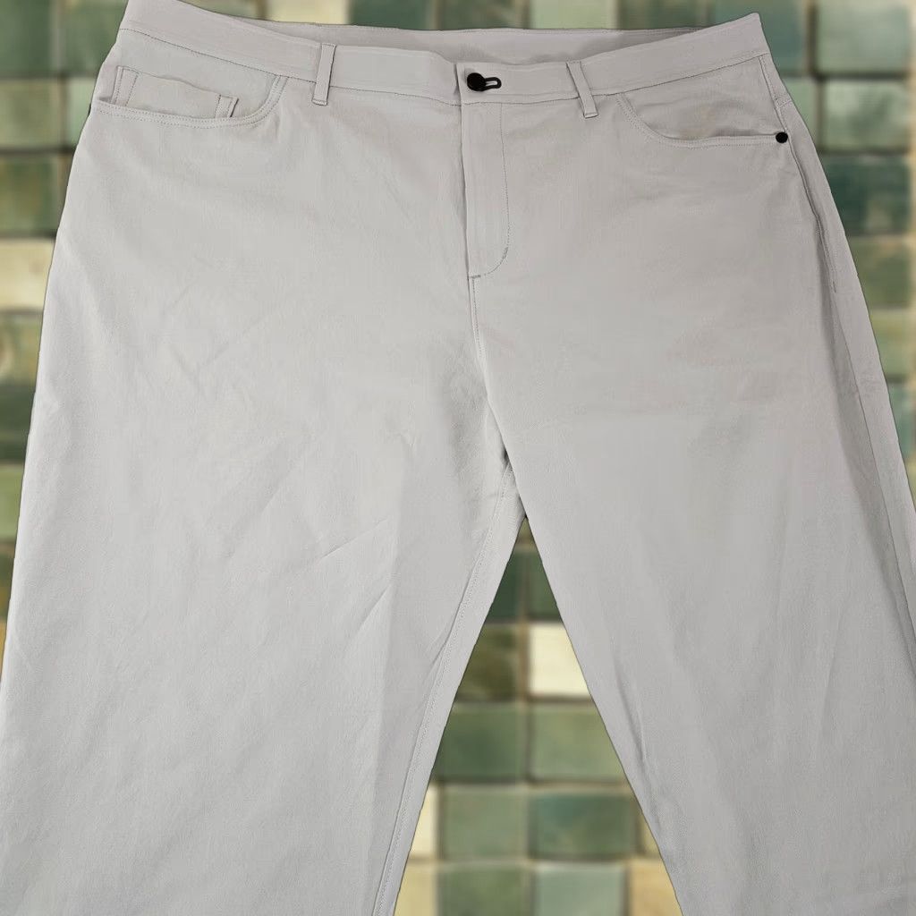 Vintage Public Rec Pants Mens 44x31 Grey Straight Chino Workday Pant Regular Size US 44 / EU 60 - 1 Thumbnail