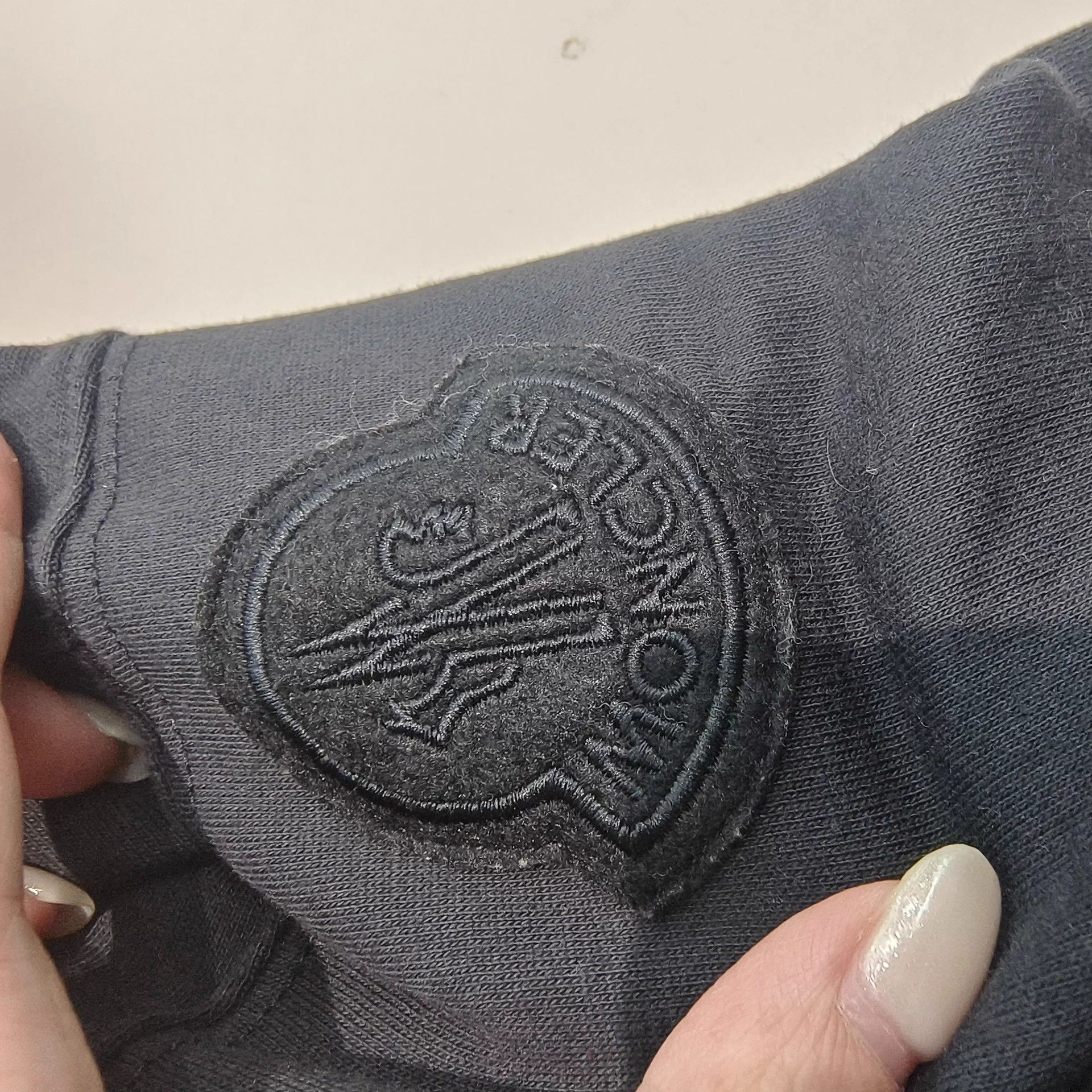 Moncler Moncler Black Logo Short Jacket - 99% New Size XL / US 12-14 / IT 48-50 - 3 Thumbnail