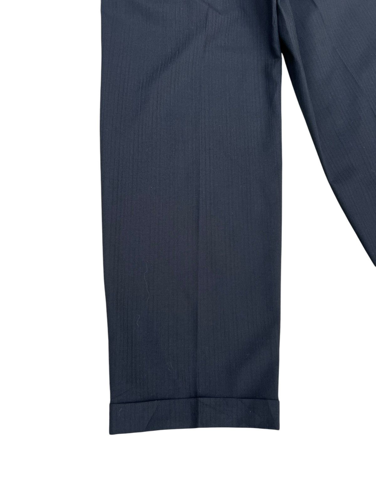Y's for Men × Yohji Yamamoto Vintage 1998 S/S Yohji Yamamoto Y’s for Men Stripe Trouser Size US 29 - 14 Thumbnail
