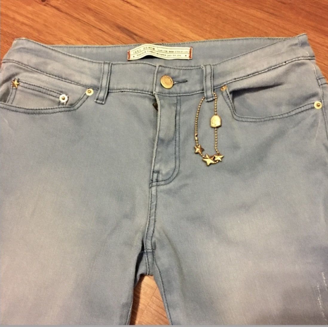 IKKS Ikks Denim European Brand Size 28" / US 6 / IT 42 - 3 Thumbnail