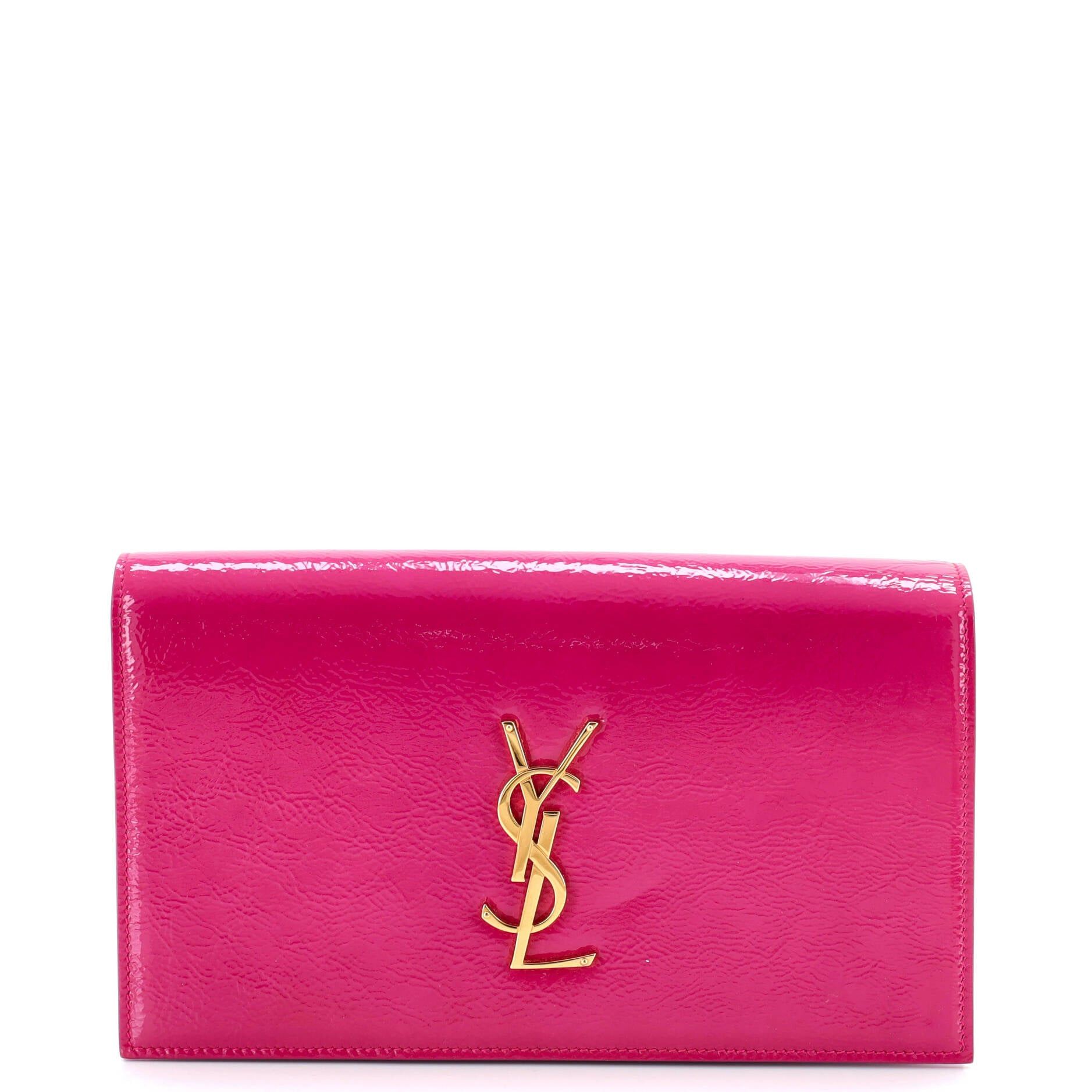 Saint Laurent Paris Classic Monogram Clutch Size ONE SIZE - 1 Thumbnail